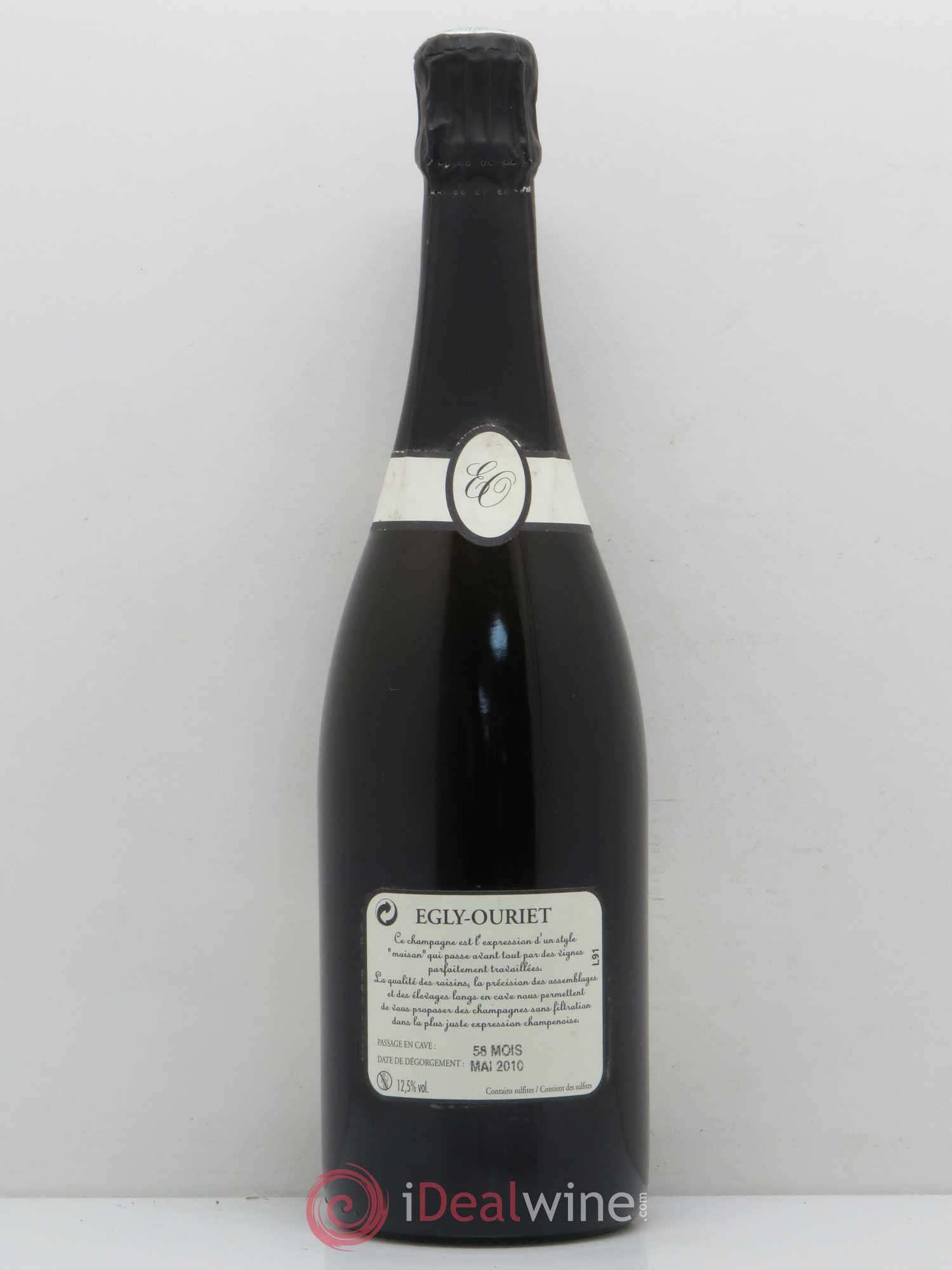 Blanc de Noirs Vieilles Vignes Egly-Ouriet Grand Cru  - Lot de 1 bouteille - 1