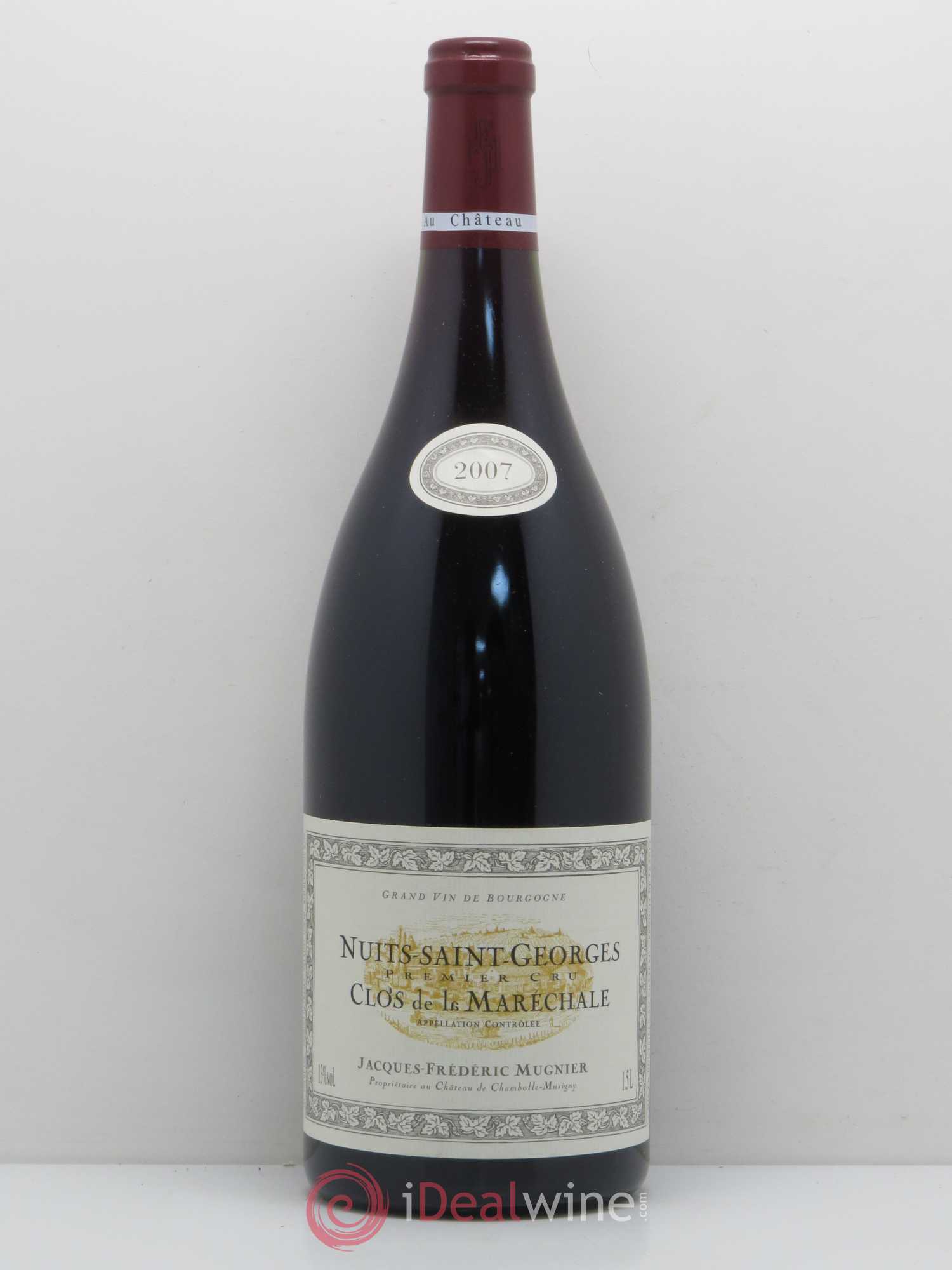 Nuits-Saint-Georges 1er Cru Clos de La Maréchale Jacques-Frédéric Mugnier 2007 - Lot de 1 magnum - 0