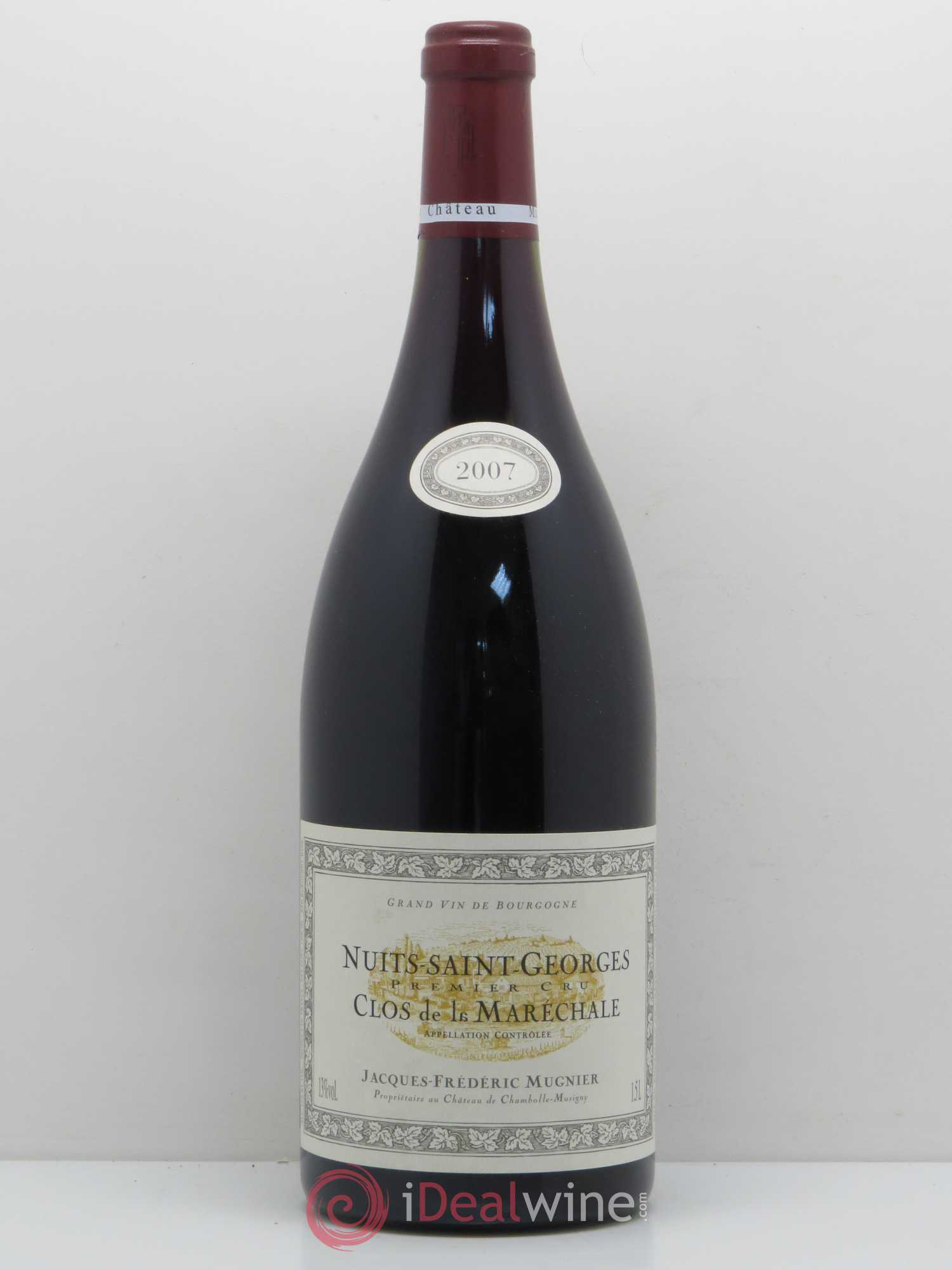 Nuits-Saint-Georges 1er Cru Clos de La Maréchale Jacques-Frédéric Mugnier 2007 - Lot de 1 magnum - 0