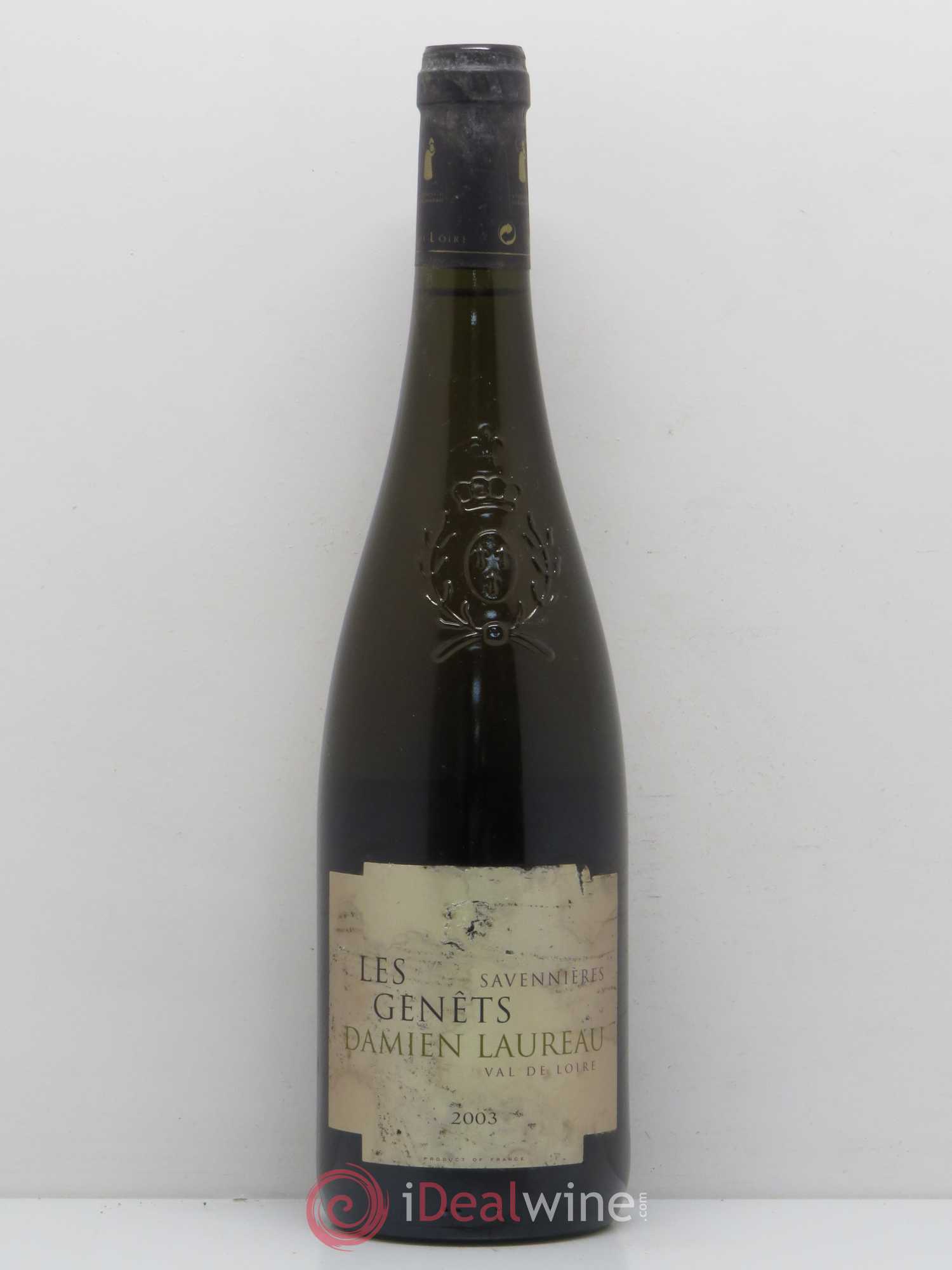 Savennières Les Genets Damien Laureau 2003 - Posten von 1 Flasche - 0