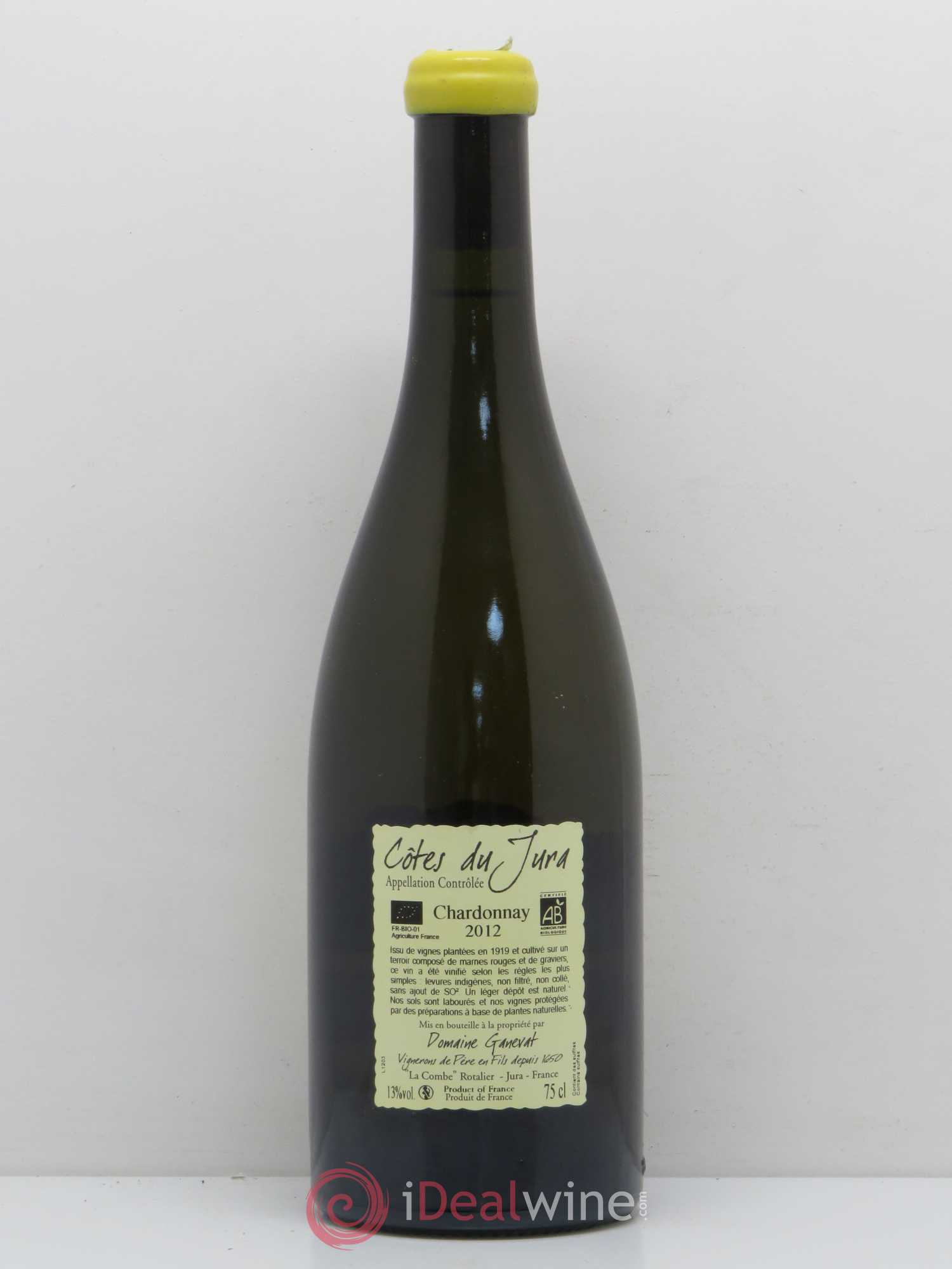 Côtes du Jura Les Grands Teppes Vieilles Vignes Jean-François Ganevat (Domaine) 2012 - Lot de 1 bouteille - 1