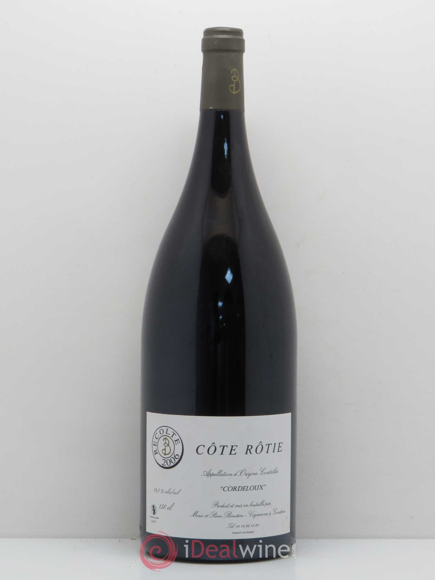 Côte-Rôtie Cordeloux Benetiere 2006 - Lot de 1 magnum - 0