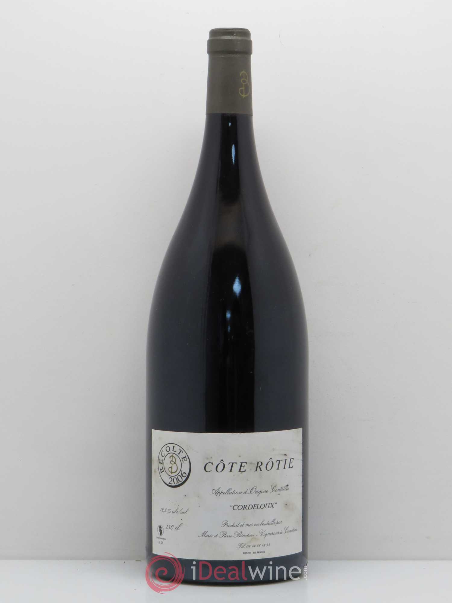 Côte-Rôtie Cordeloux Benetiere 2006 - Lot de 1 magnum - 0