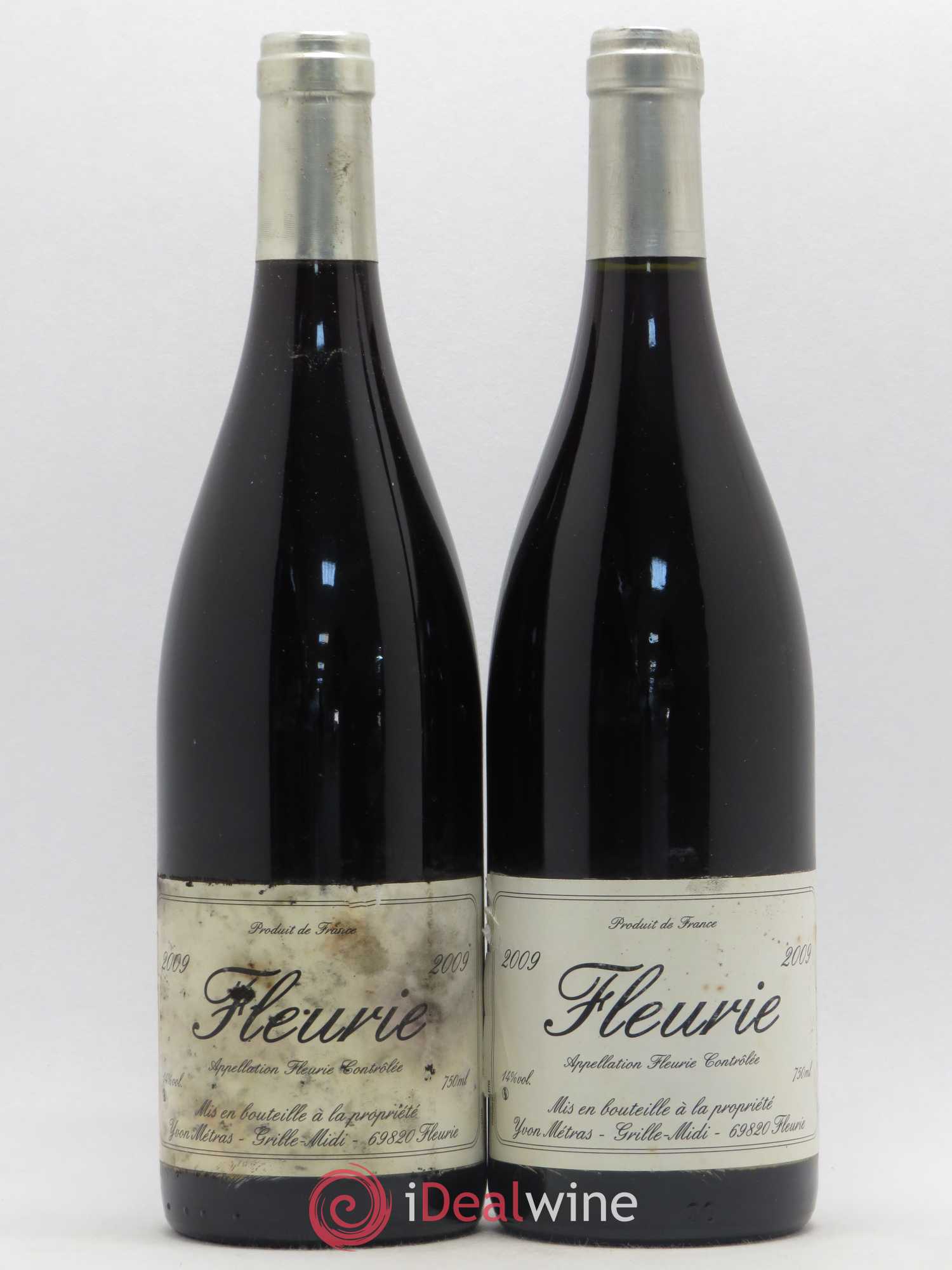 Fleurie Yvon Métras 2009 - Lot de 2 bouteilles - 0