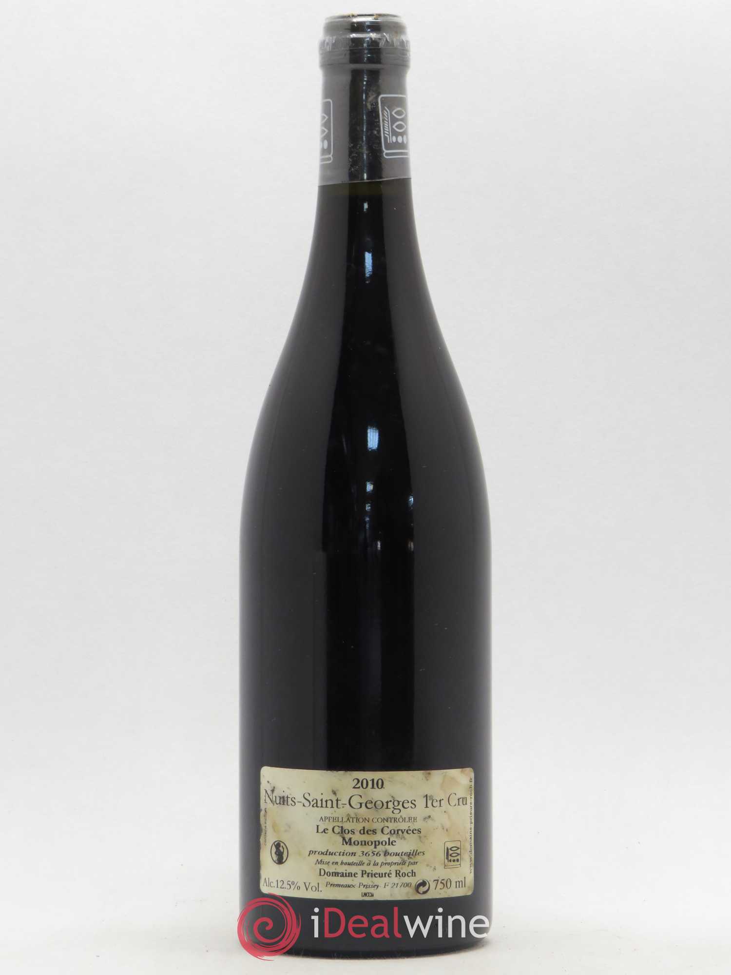 Nuits-Saint-Georges 1er Cru Le Clos des Corvées Prieuré Roch 2010 - Lot de 1 bouteille - 1