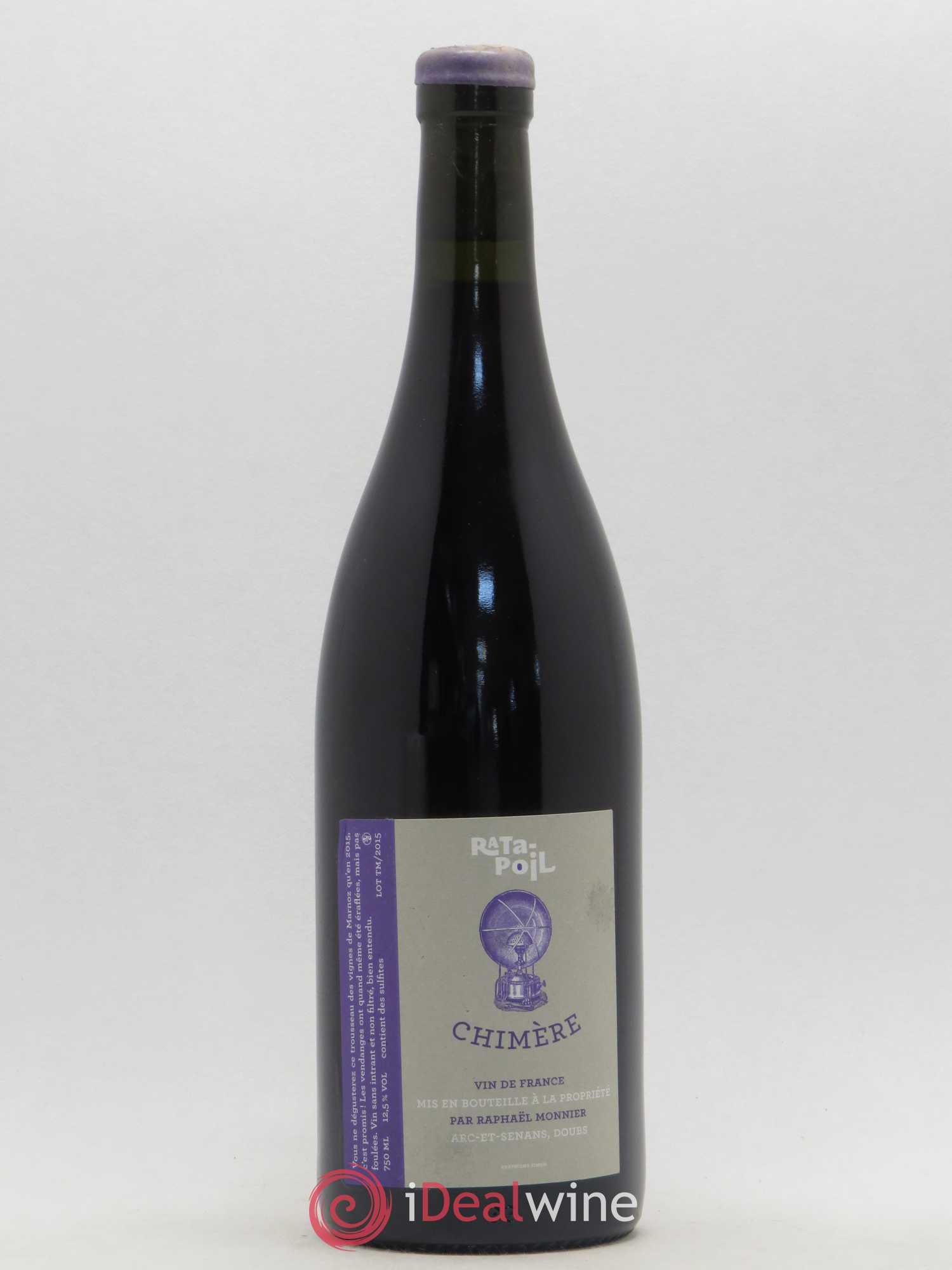 Vin de France Chimère Ratapoil Monnier 2015 - Posten von 1 Flasche - 0