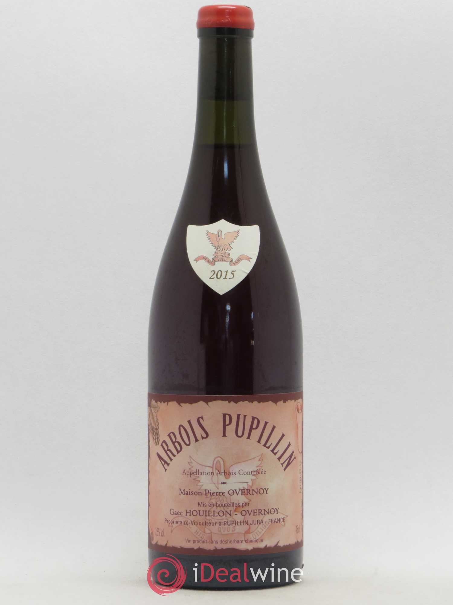 Arbois-Pupillin Poulsard (cire rouge) Overnoy-Houillon (Domaine) 2015 - Lot de 1 bouteille - 0