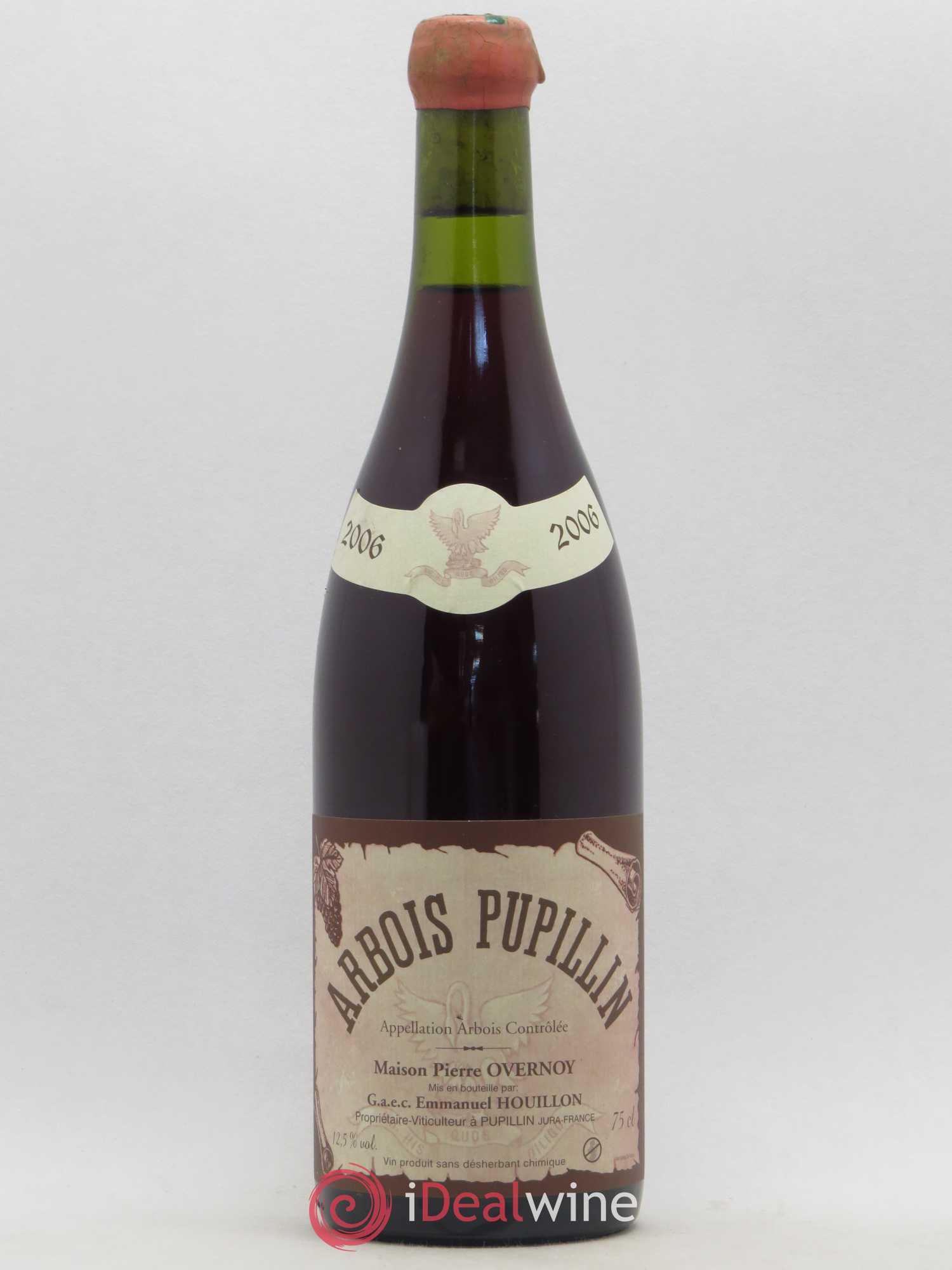 Arbois-Pupillin Poulsard (cire rouge) Overnoy-Houillon (Domaine) 2006 - Lot de 1 bouteille - 0