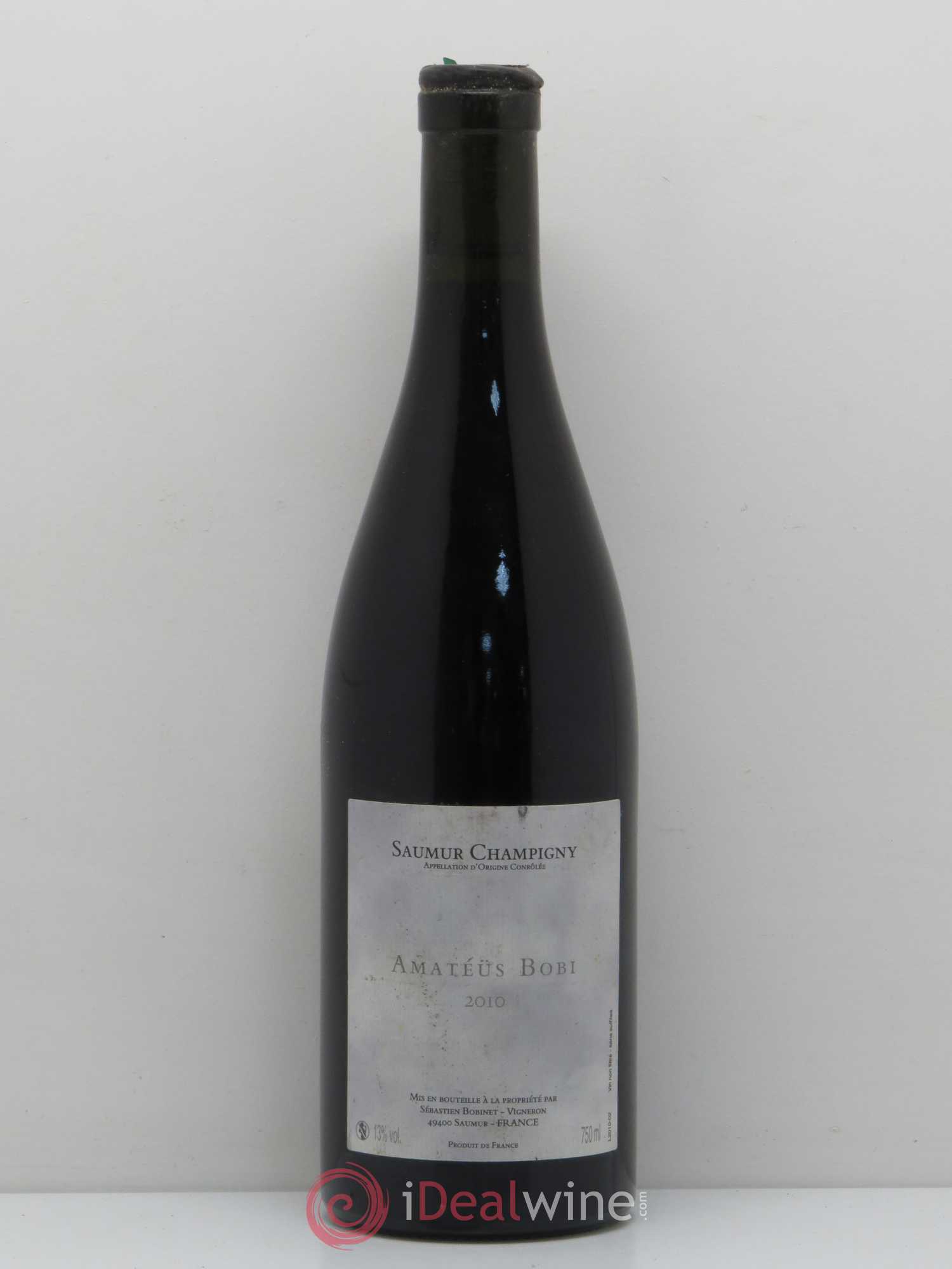 Saumur-Champigny Amateus Bobi Domaine Bobinet 2010 - Posten von 1 Flasche - 0