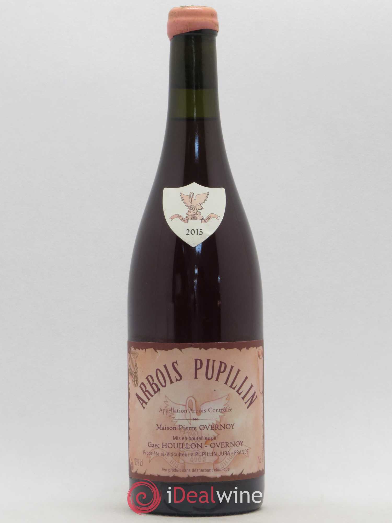 Arbois-Pupillin Poulsard (cire rouge) Overnoy-Houillon (Domaine) 2015 - Lot de 1 bouteille - 0