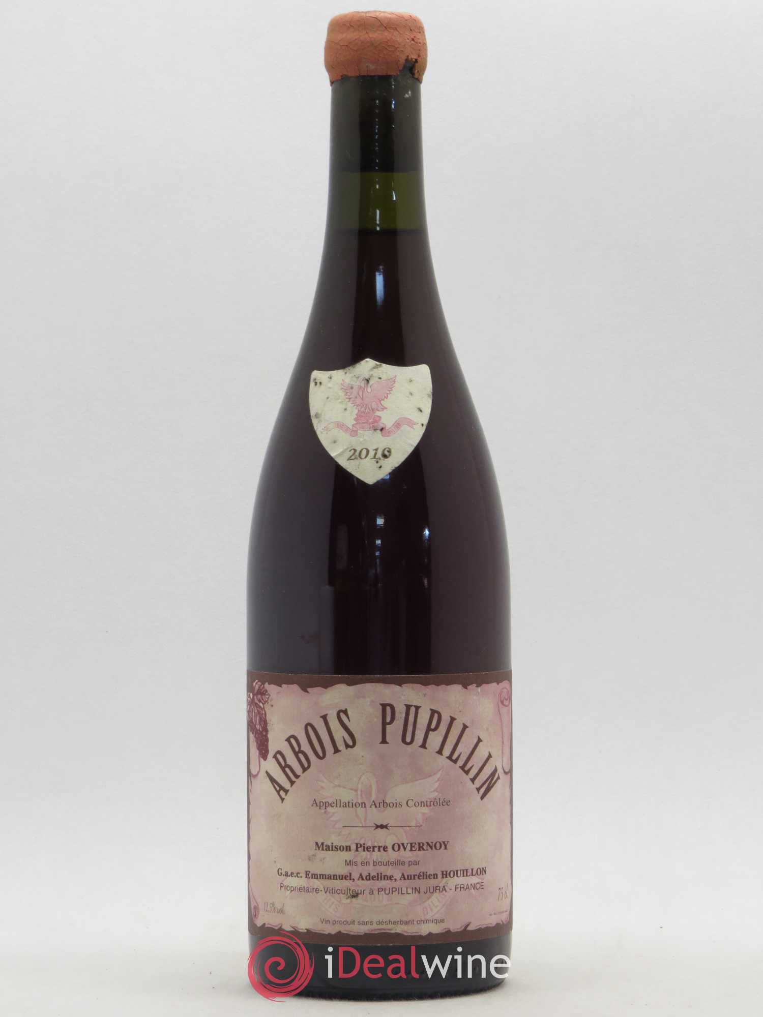Arbois-Pupillin Poulsard (cire rouge) Overnoy-Houillon (Domaine) 2010 - Lot de 1 bouteille - 0