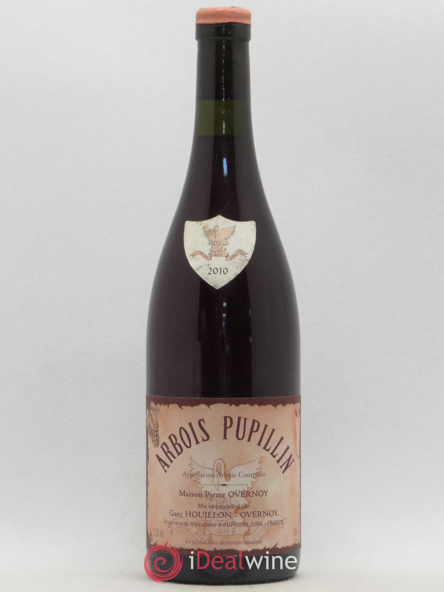 Arbois-Pupillin Poulsard (cire rouge) Overnoy-Houillon (Domaine) 2010 - Lot de 1 bouteille - 0