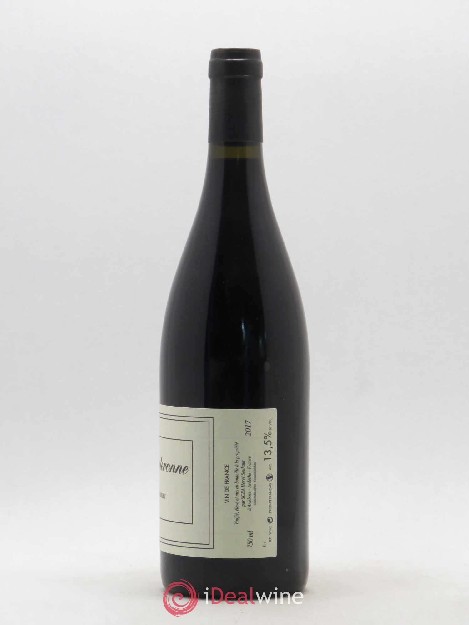 Vin de France La Souteronne Hervé Souhaut - Domaine Romaneaux-Destezet 2017 - Lot de 1 bouteille - 1