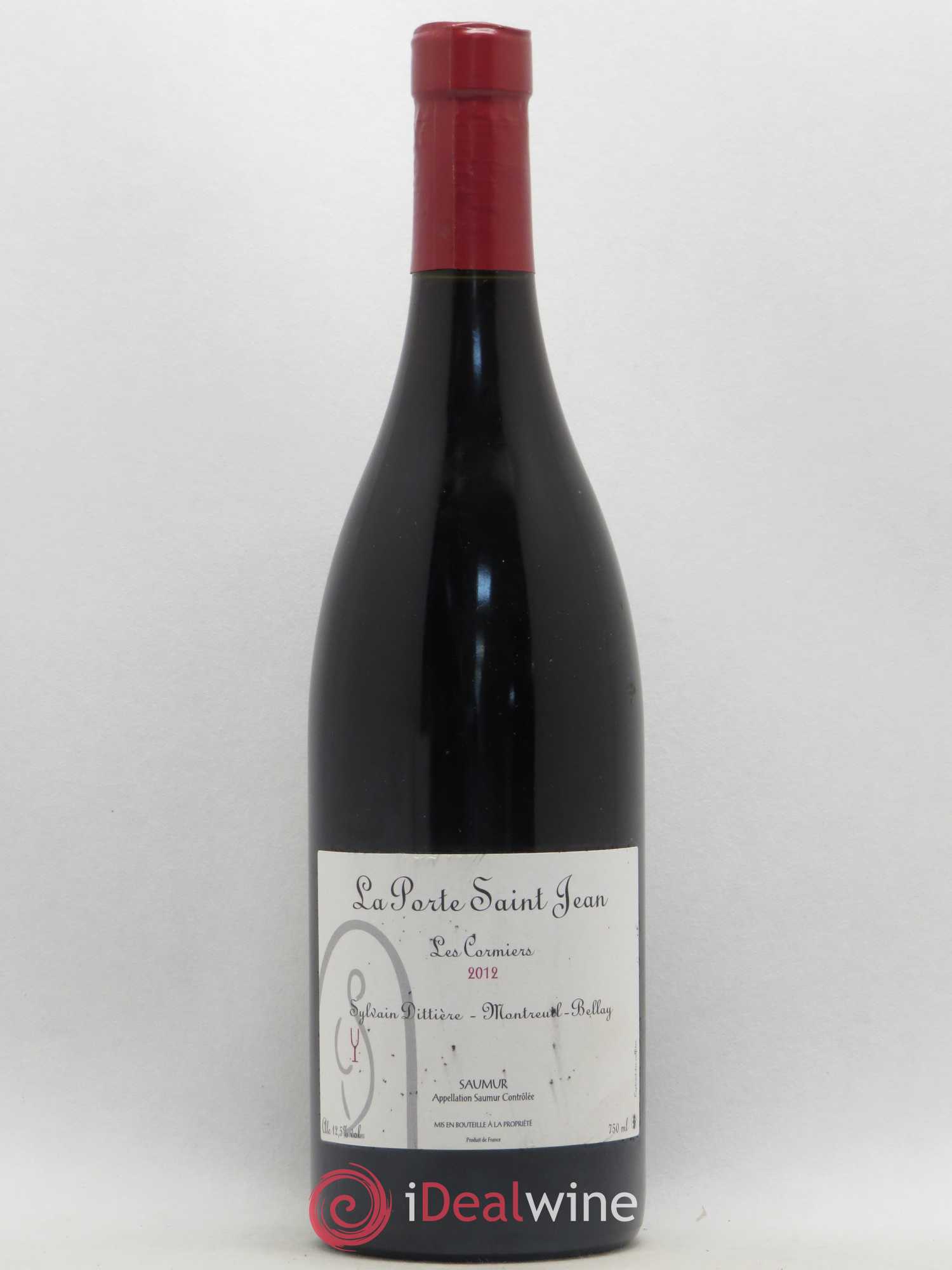 Saumur Les Cormiers La Porte Saint Jean 2012 - Lot de 1 bouteille - 0