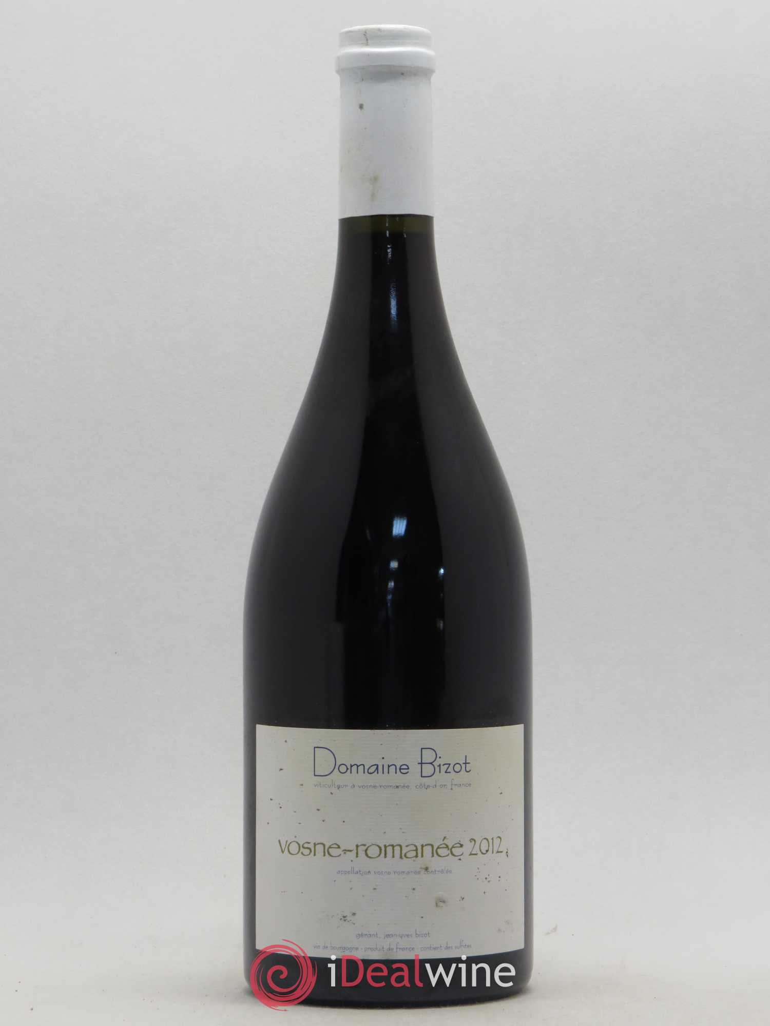 Vosne-Romanée Bizot (Domaine) 2012 - Lot de 1 bouteille - 0