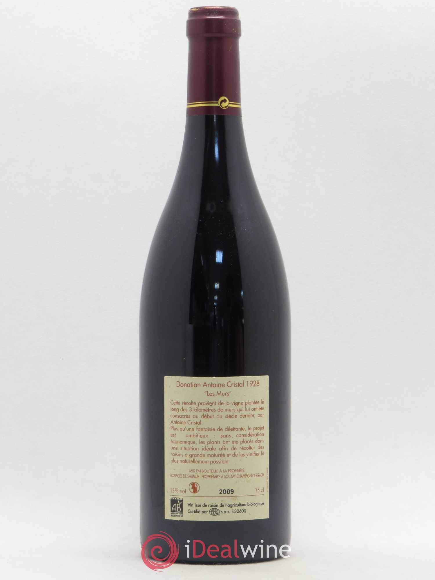 Saumur-Champigny Les Murs Clos Cristal (Domaine) 2009 - Lotto di 1 bottiglia - 1