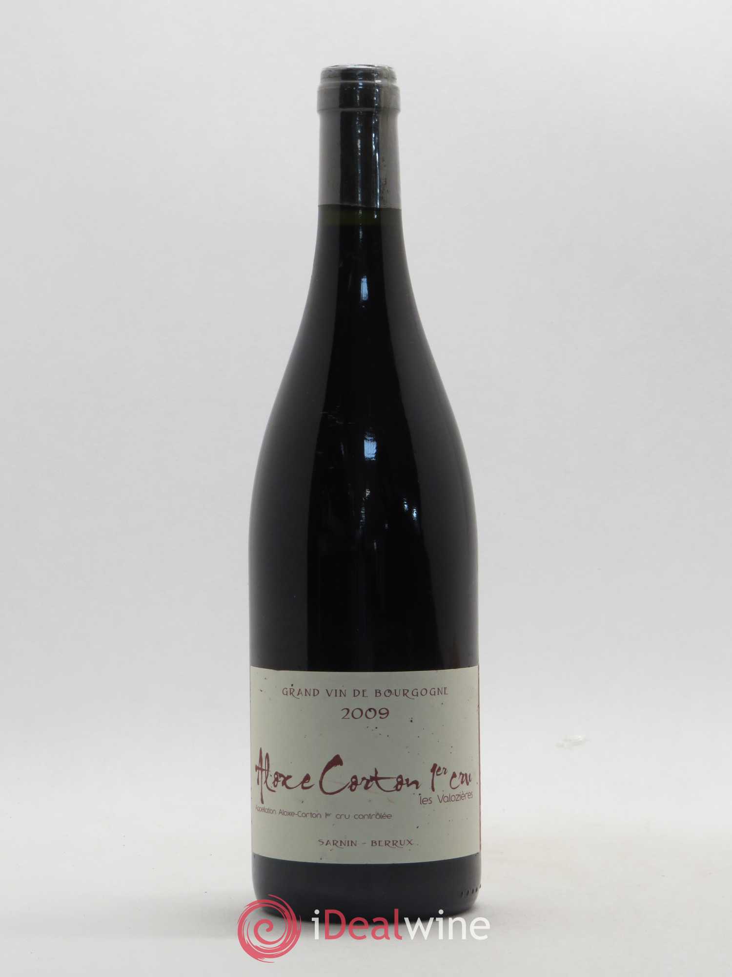 Aloxe-Corton 1er Cru Les Valozieres Domaine Sarnin Berrux 2009 - Posten von 1 Flasche - 0