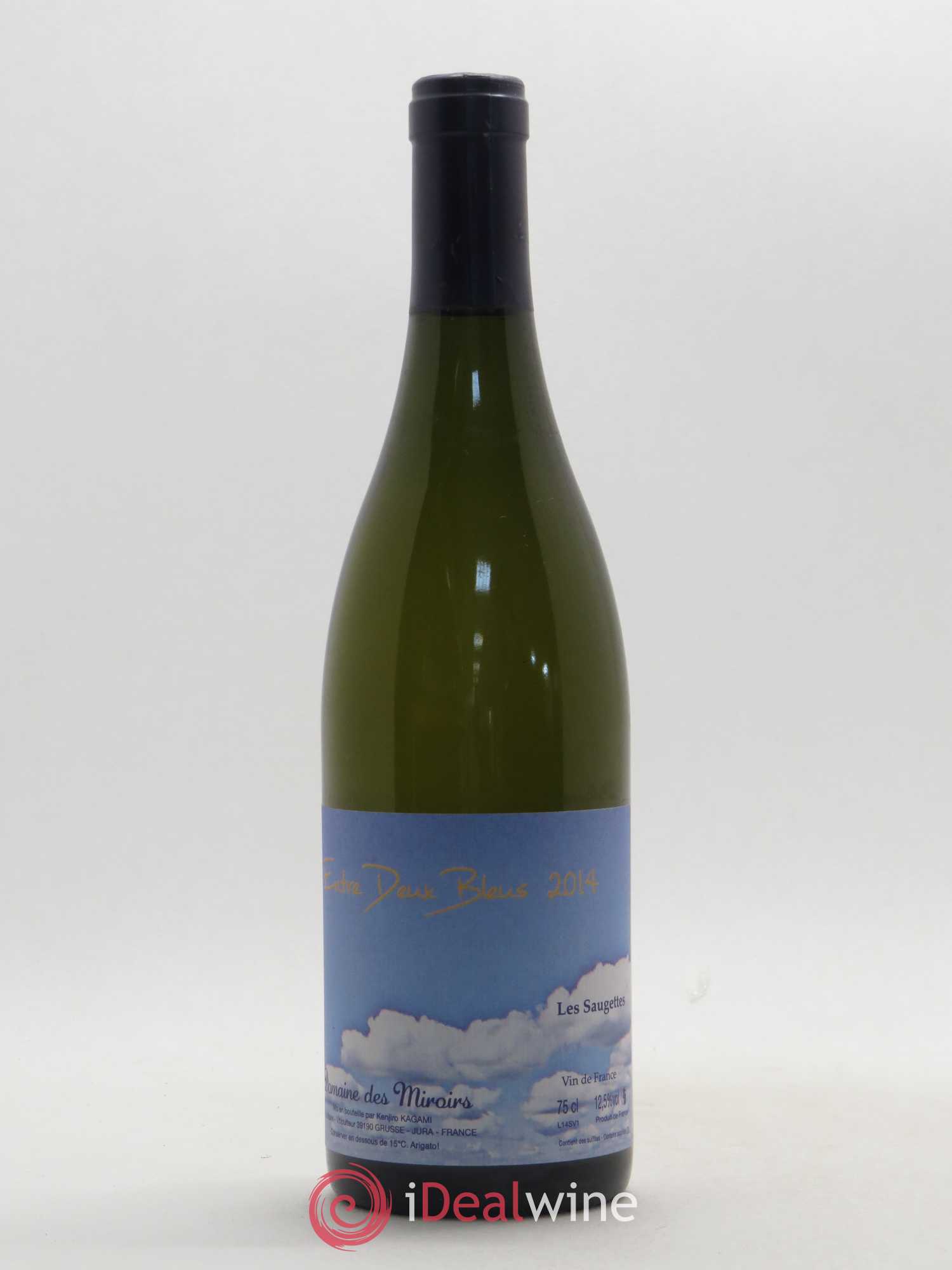 Vin de France Entre Deux Bleus Les saugettes Kenjiro Kagami - Domaine des Miroirs 2014 - Lotto di 1 bottiglia - 0