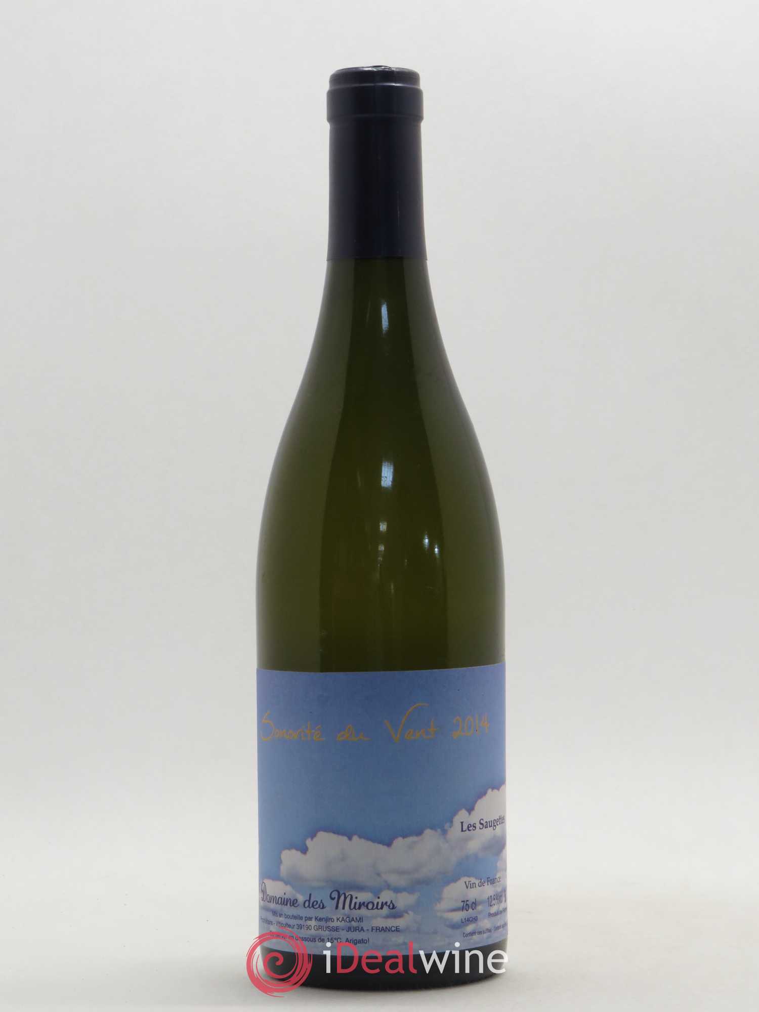 Vin de France Sonorité du vent Les saugettes Kenjiro Kagami - Domaine des Miroirs 2014 - Lot de 1 bouteille - 0