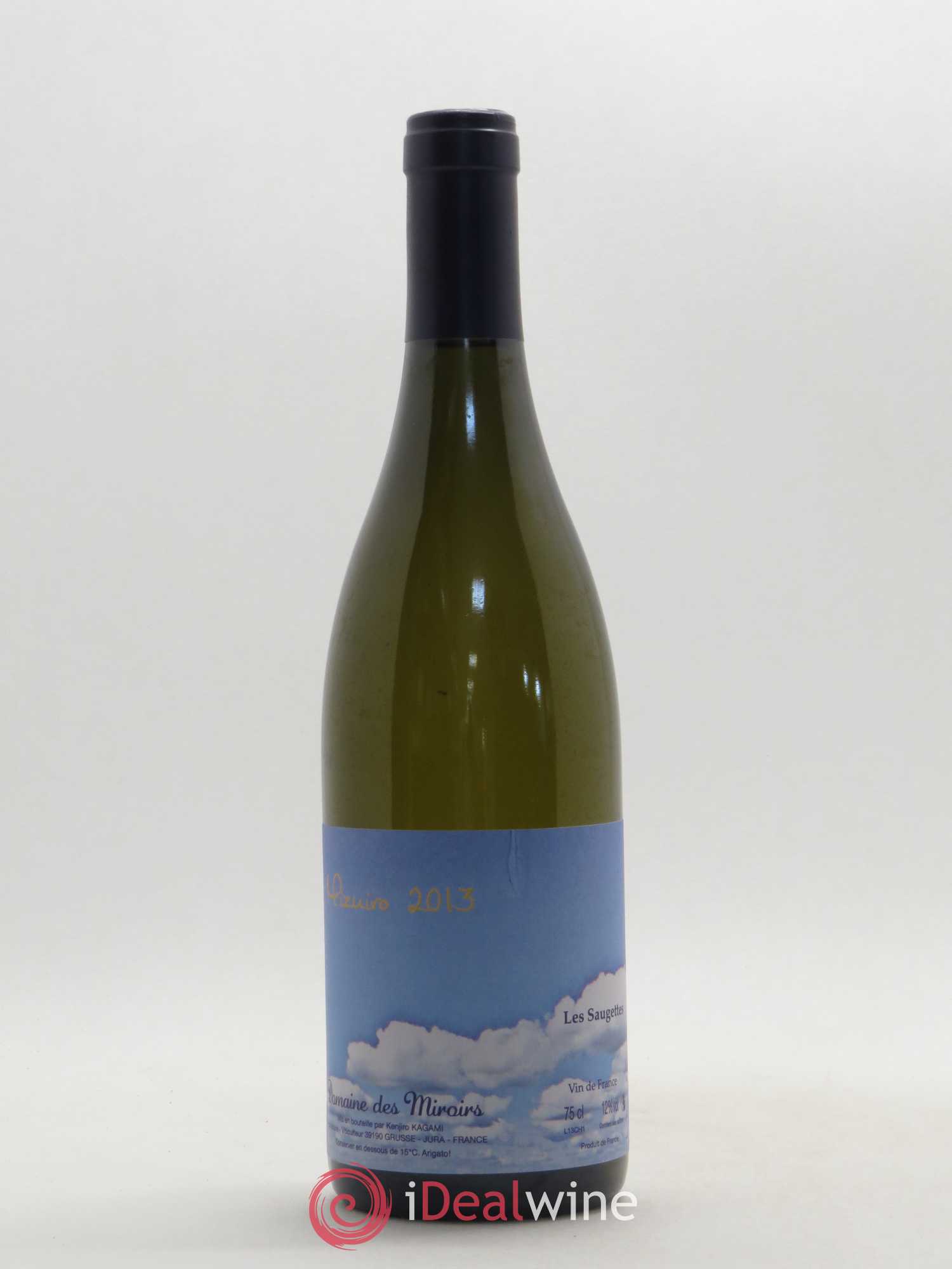 Vin de France Mizuiro Les Saugettes Kenjiro Kagami - Domaine des Miroirs 2013 - Lot de 1 bouteille - 0