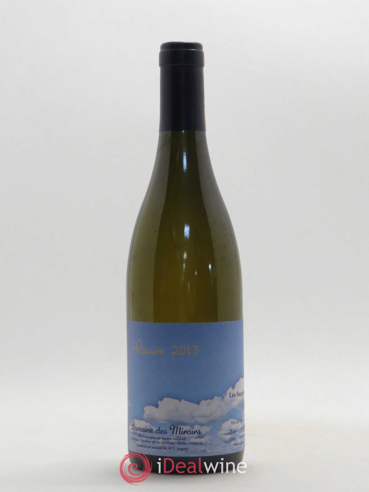 Vin de France Mizuiro Les Saugettes Kenjiro Kagami - Domaine des Miroirs 2013 - Lot de 1 bouteille - 0