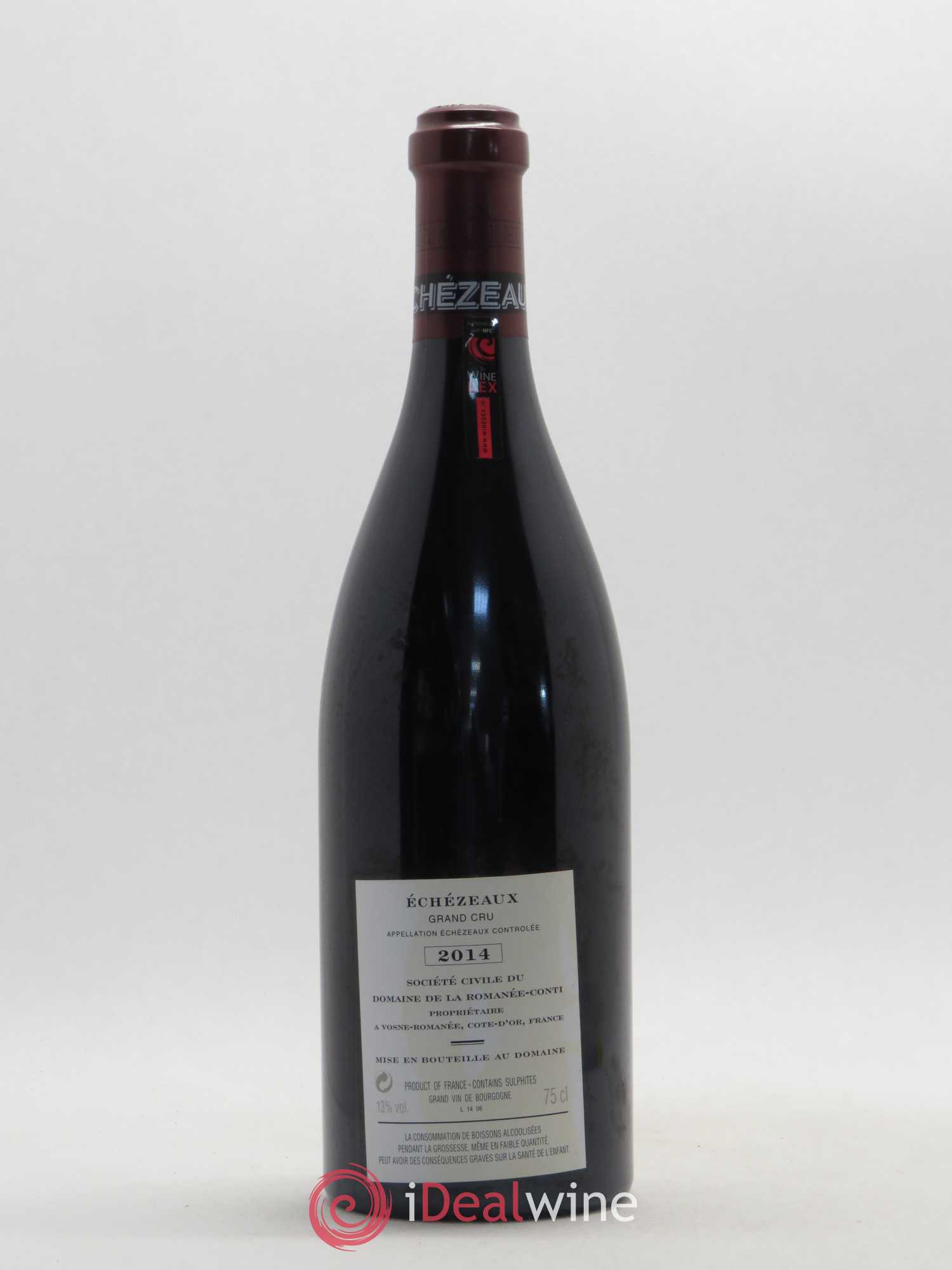 Echezeaux Grand Cru Domaine de la Romanée-Conti 2014 - Lot de 1 bouteille - 1