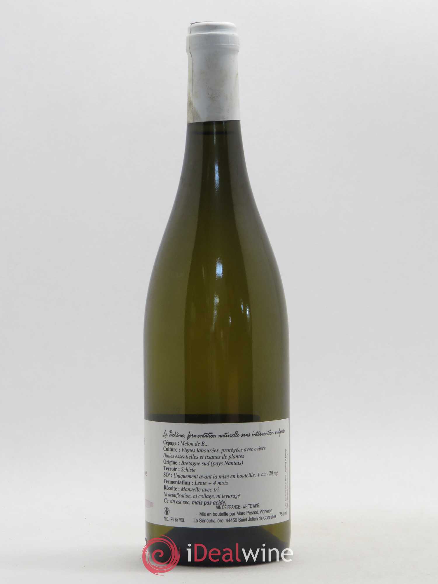 Vin de France La Bohème Large Domaine de la Sénéchalière - Marc Pesnot 2015 - Posten von 1 Flasche - 1