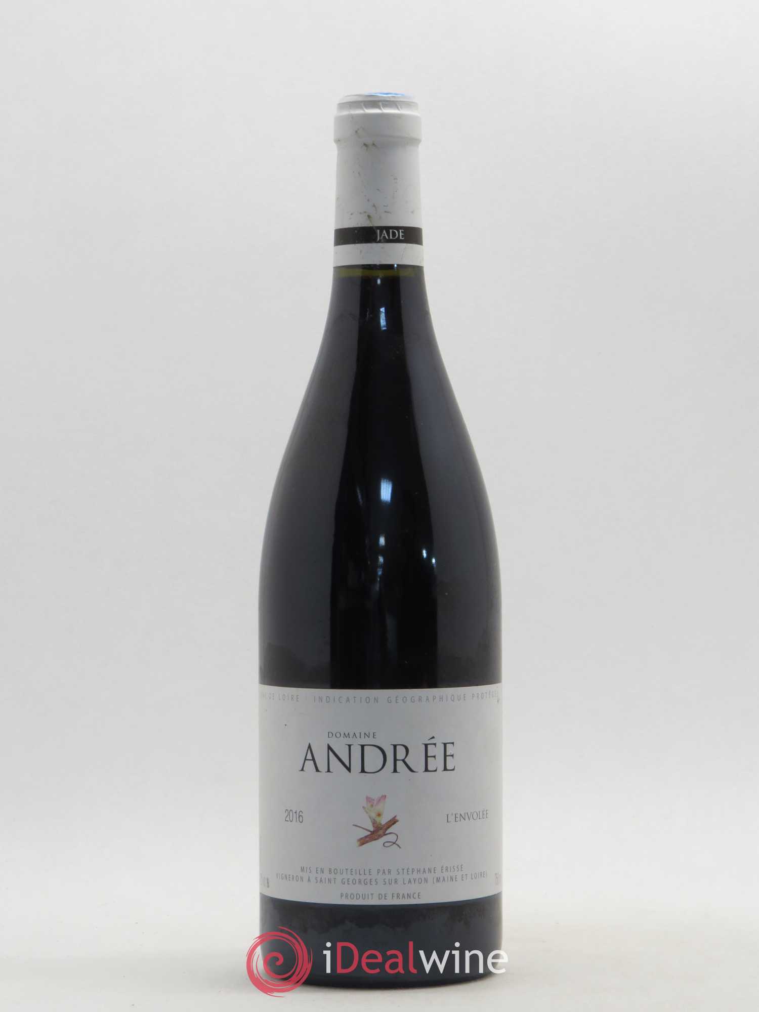 Val de Loire L'Envolée Domaine Andrée 2016 - Lot de 1 bouteille - 0