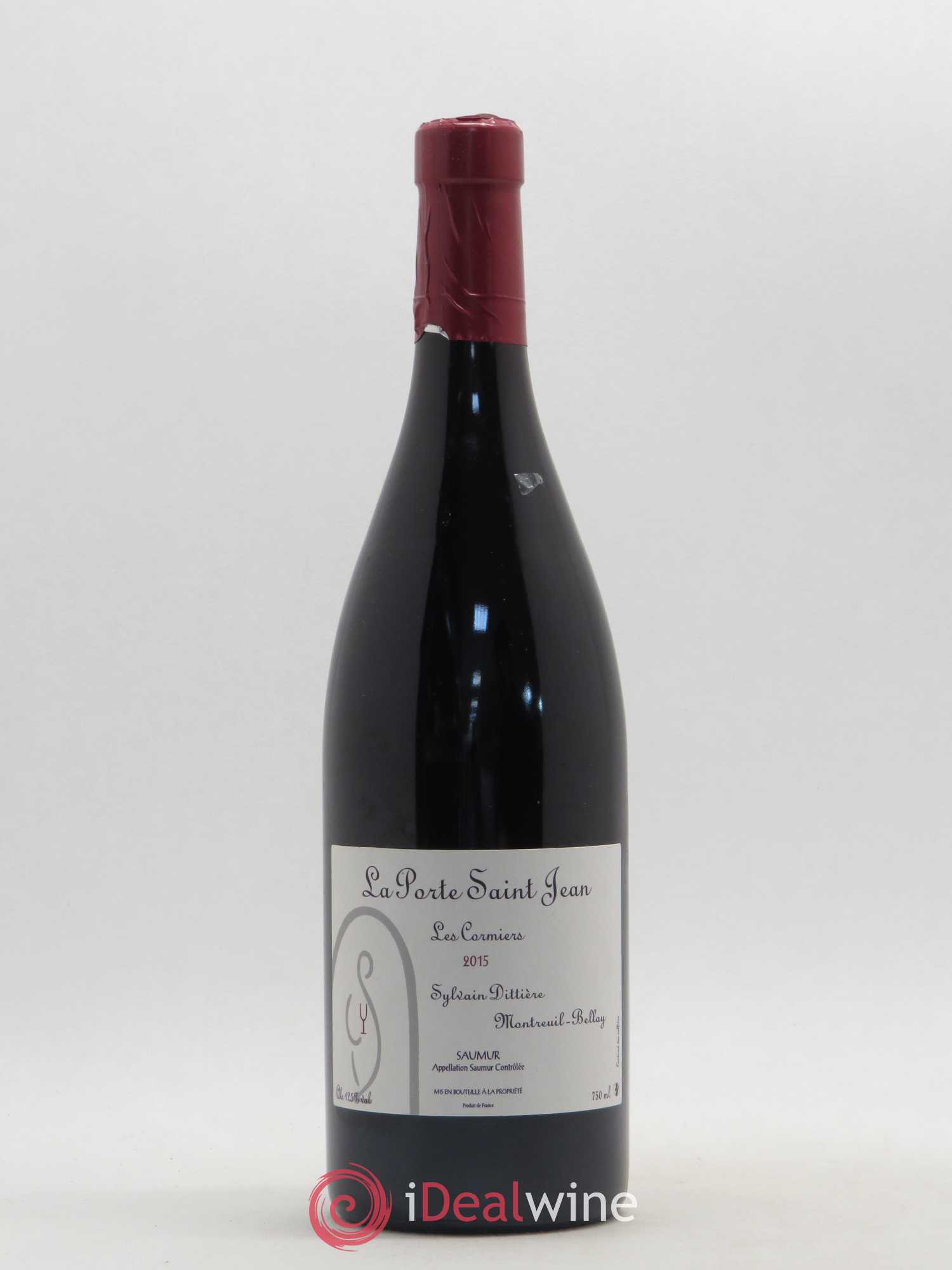 Saumur Les Cormiers La Porte Saint Jean 2015 - Lot de 1 bouteille - 0
