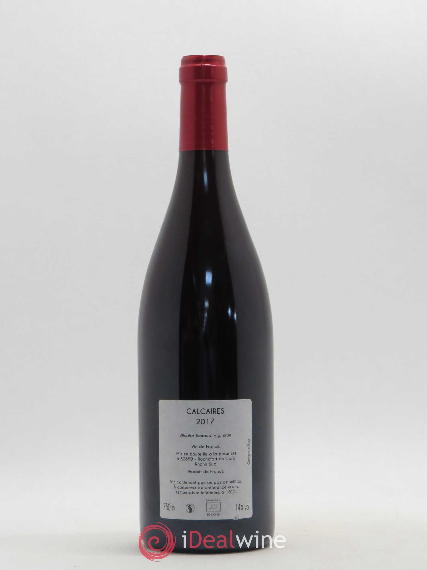 Vin de France Clos des Grillons Calcaires 2017 - Lot de 1 bouteille - 1