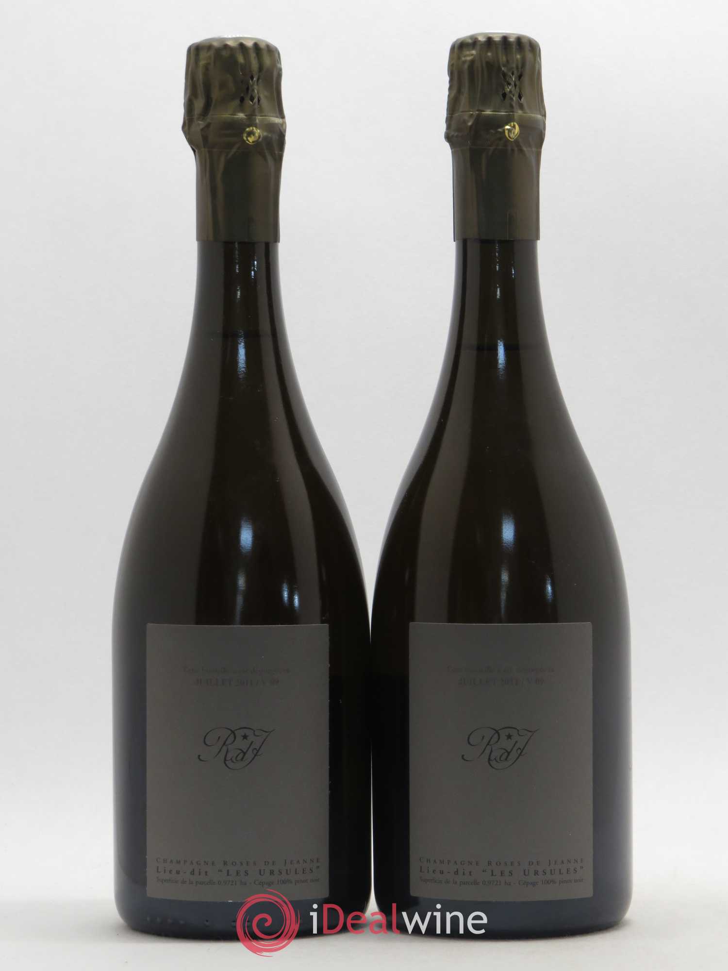 Roses de Jeanne Les Ursules Blanc de Noirs Brut Cédric Bouchard 2009 - Lot de 2 bouteilles - 1