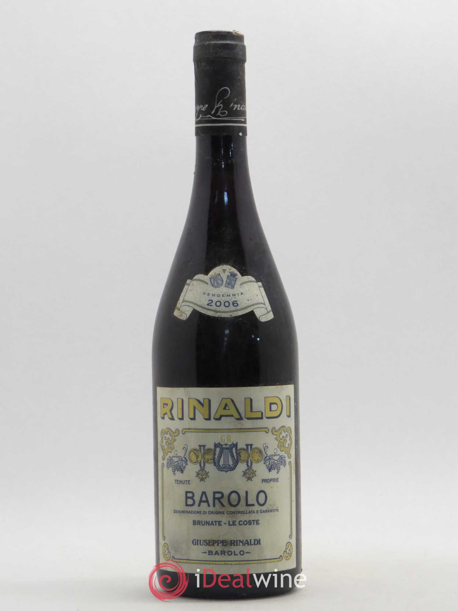 Barolo DOCG Brunate Giuseppe Rinaldi Le Coste 2006 - Posten von 1 Flasche - 0