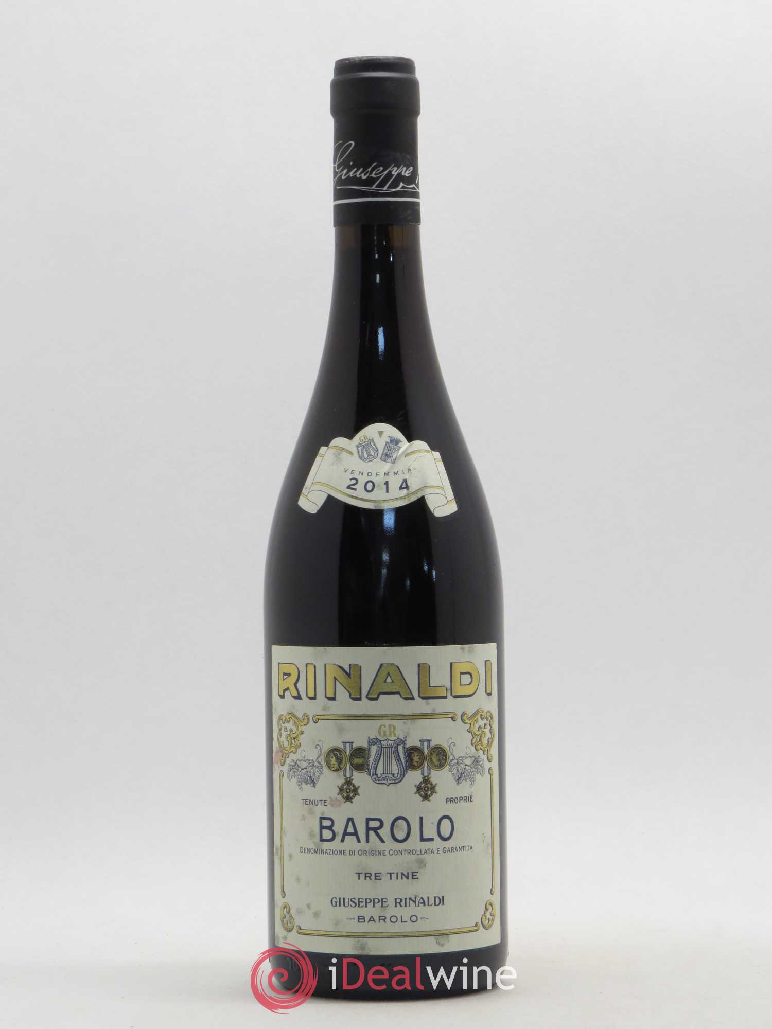 Barolo DOCG Tre Tine Giuseppe Rinaldi 2014 - Lot de 1 bouteille - 0