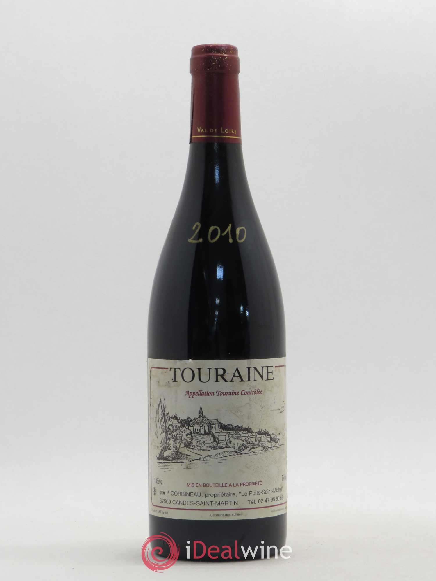 Touraine Patrick Corbineau 2010 - Lot de 1 bouteille - 0