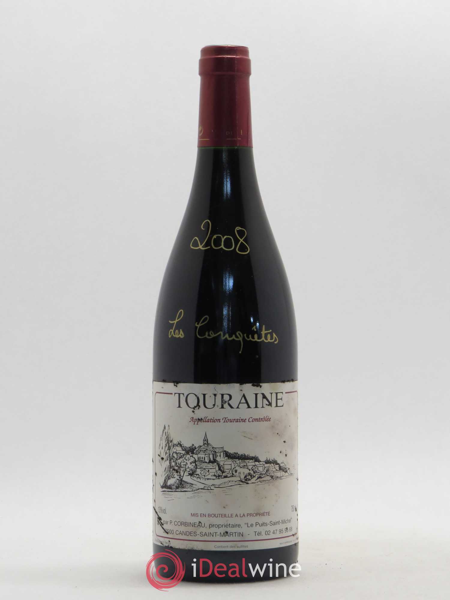 Touraine Patrick Corbineau Les Conquetes 2008 - Posten von 1 Flasche - 0