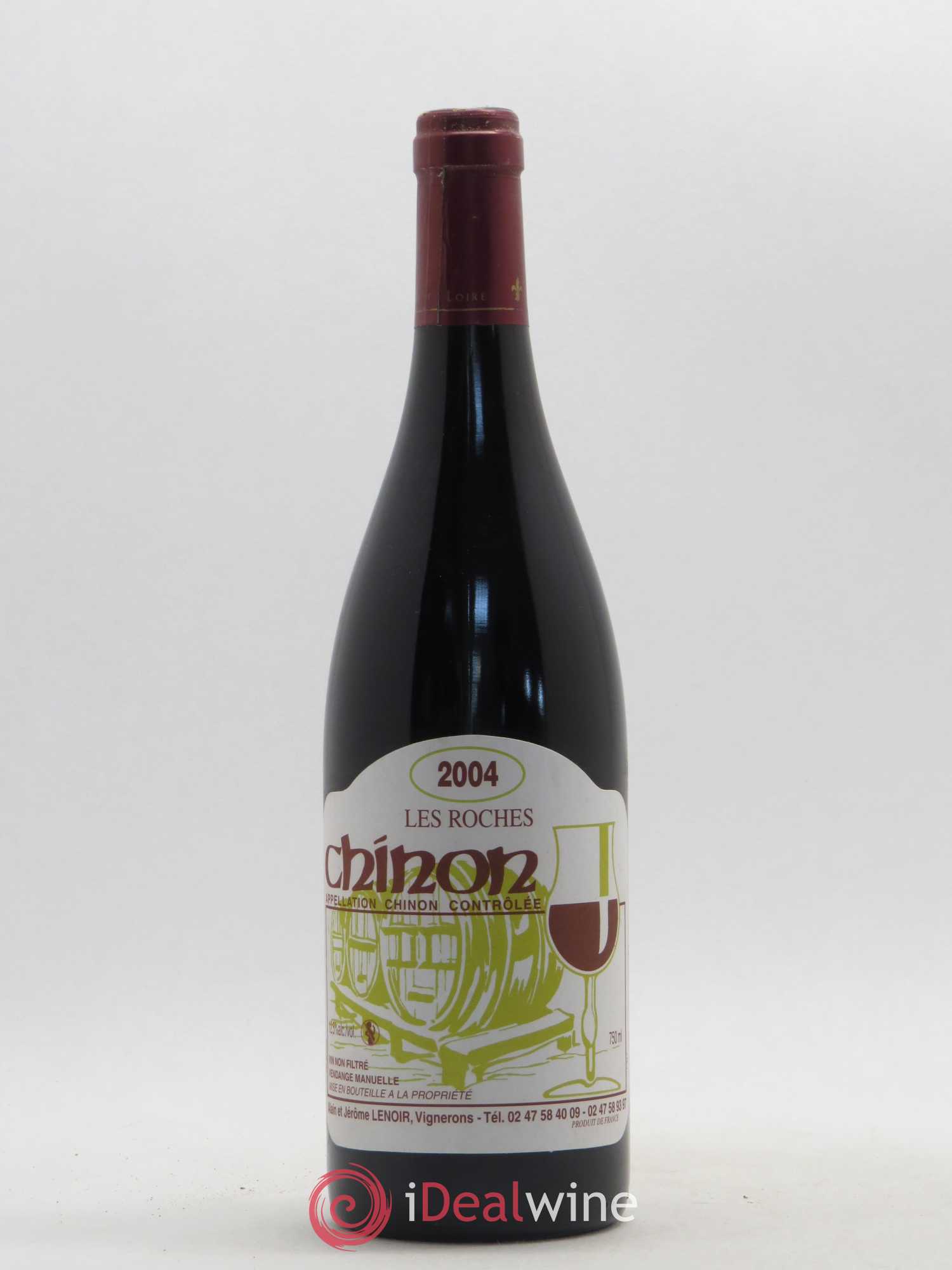 Chinon Les Roches Lenoir (Domaine) 2004 - Lot de 1 bouteille - 0
