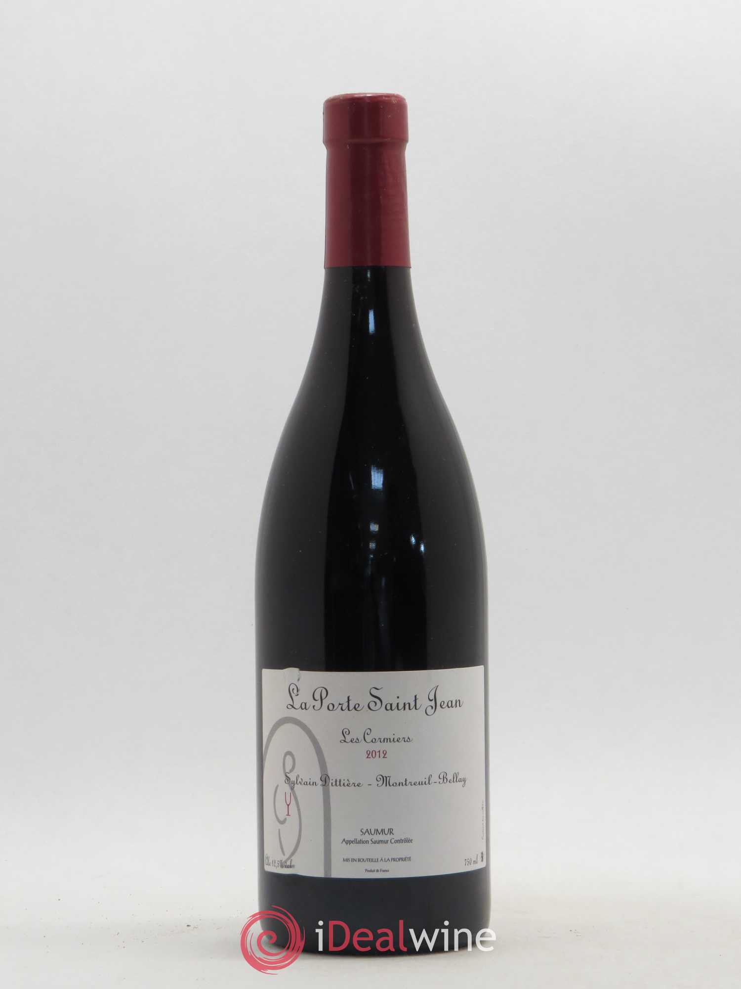 Saumur Les Cormiers La Porte Saint Jean 2012 - Lot de 1 bouteille - 0