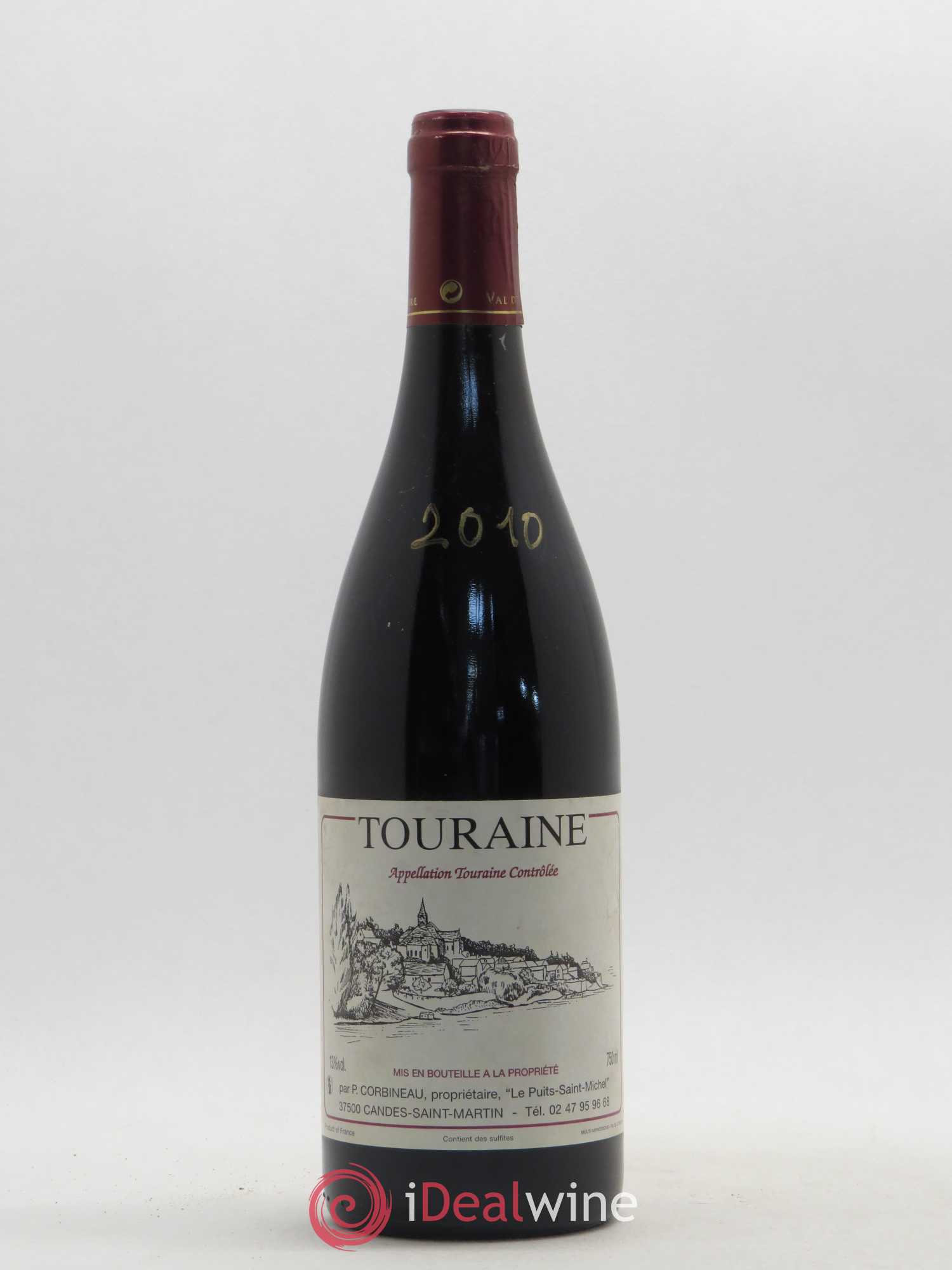 Touraine Patrick Corbineau 2010 - Lot de 1 bouteille - 0