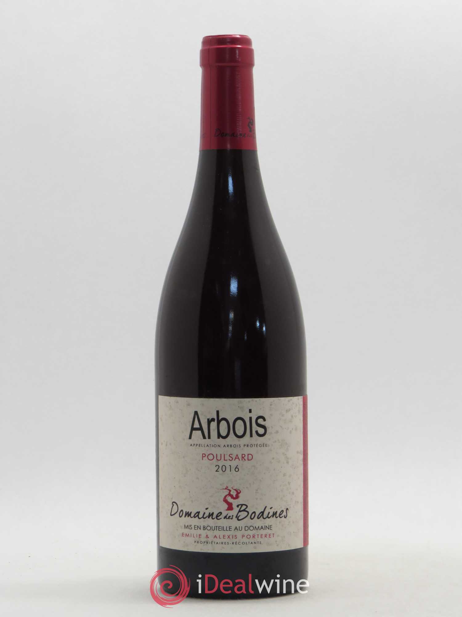 Arbois Poulsard Domaine des Bodines 2016 - Lot de 1 bouteille - 0