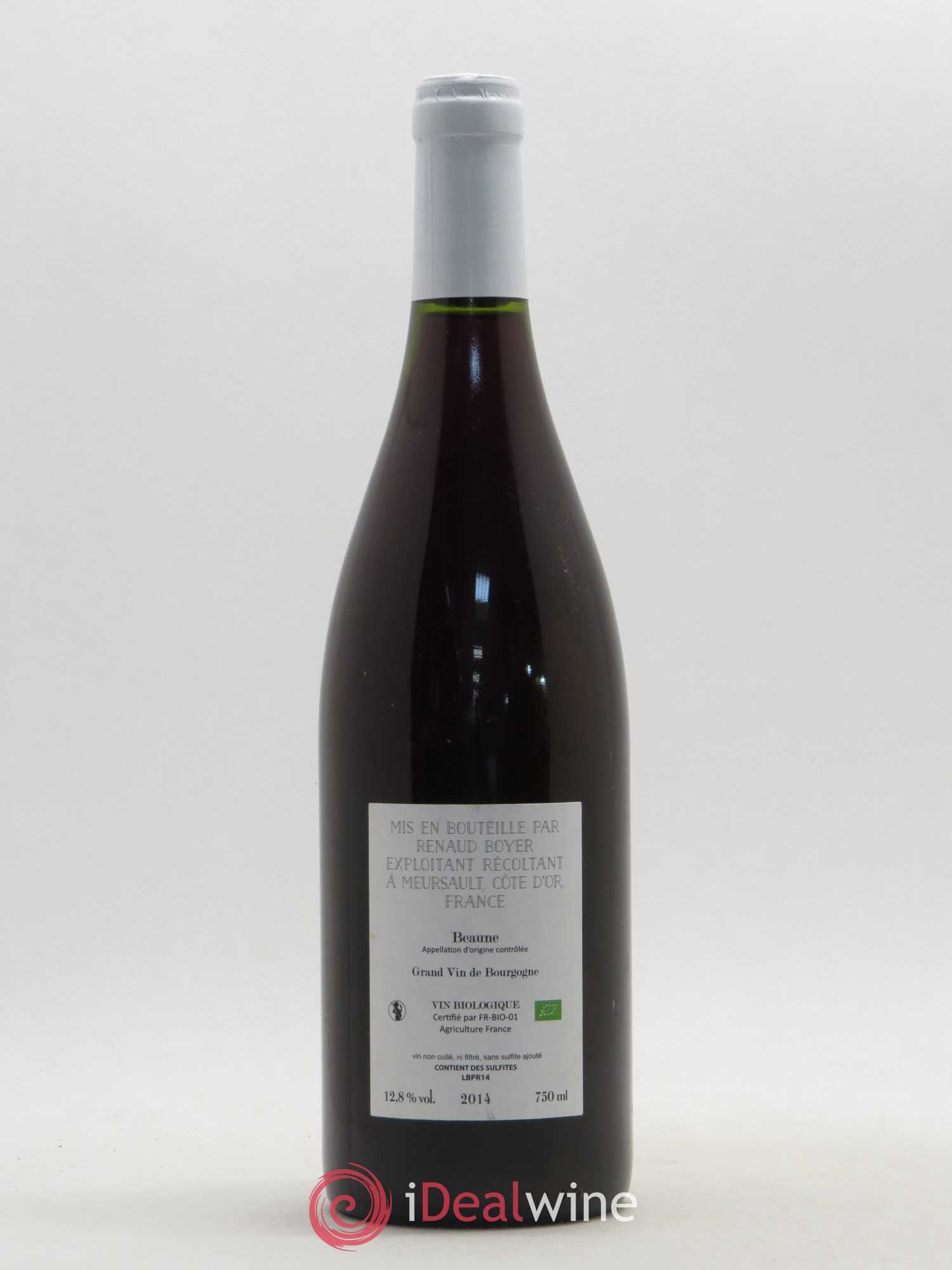 Beaune Les Prévolles Renaud Boyer 2014 - Posten von 1 Flasche - 1