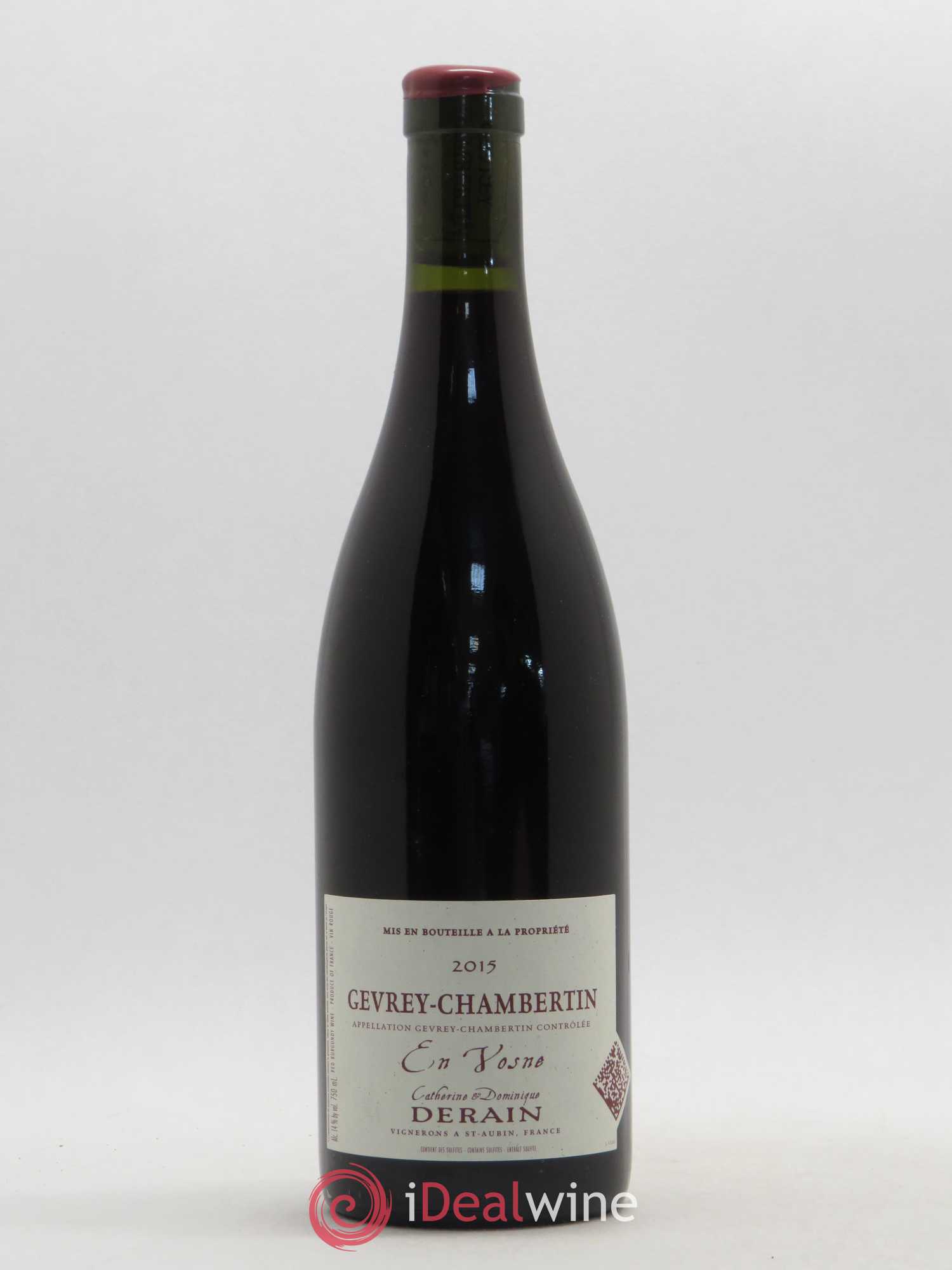 Gevrey-Chambertin En Vosne Domaine Catherine & Dominique Derain 2015 - Posten von 1 Flasche - 0