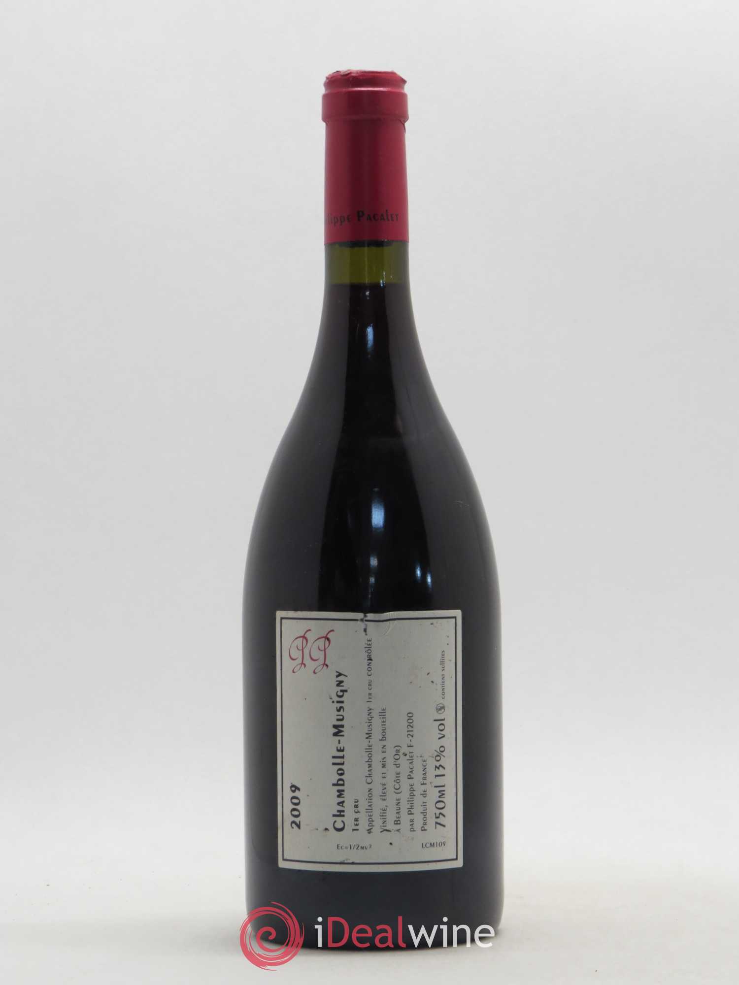 Chambolle-Musigny 1er Cru Philippe Pacalet 2009 - Lot de 1 bouteille - 1