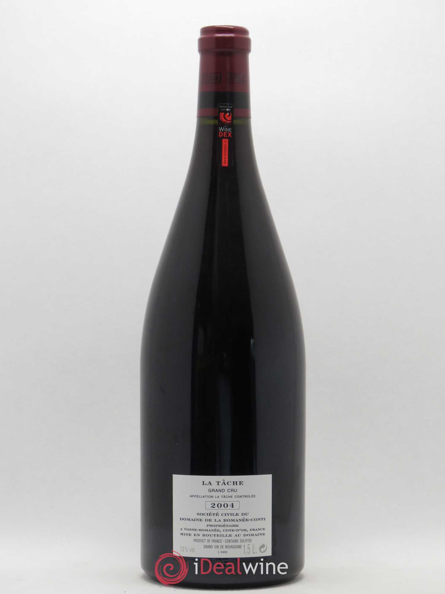 La Tâche Grand Cru Domaine de la Romanée-Conti 2004 - Lot de 1 magnum - 1