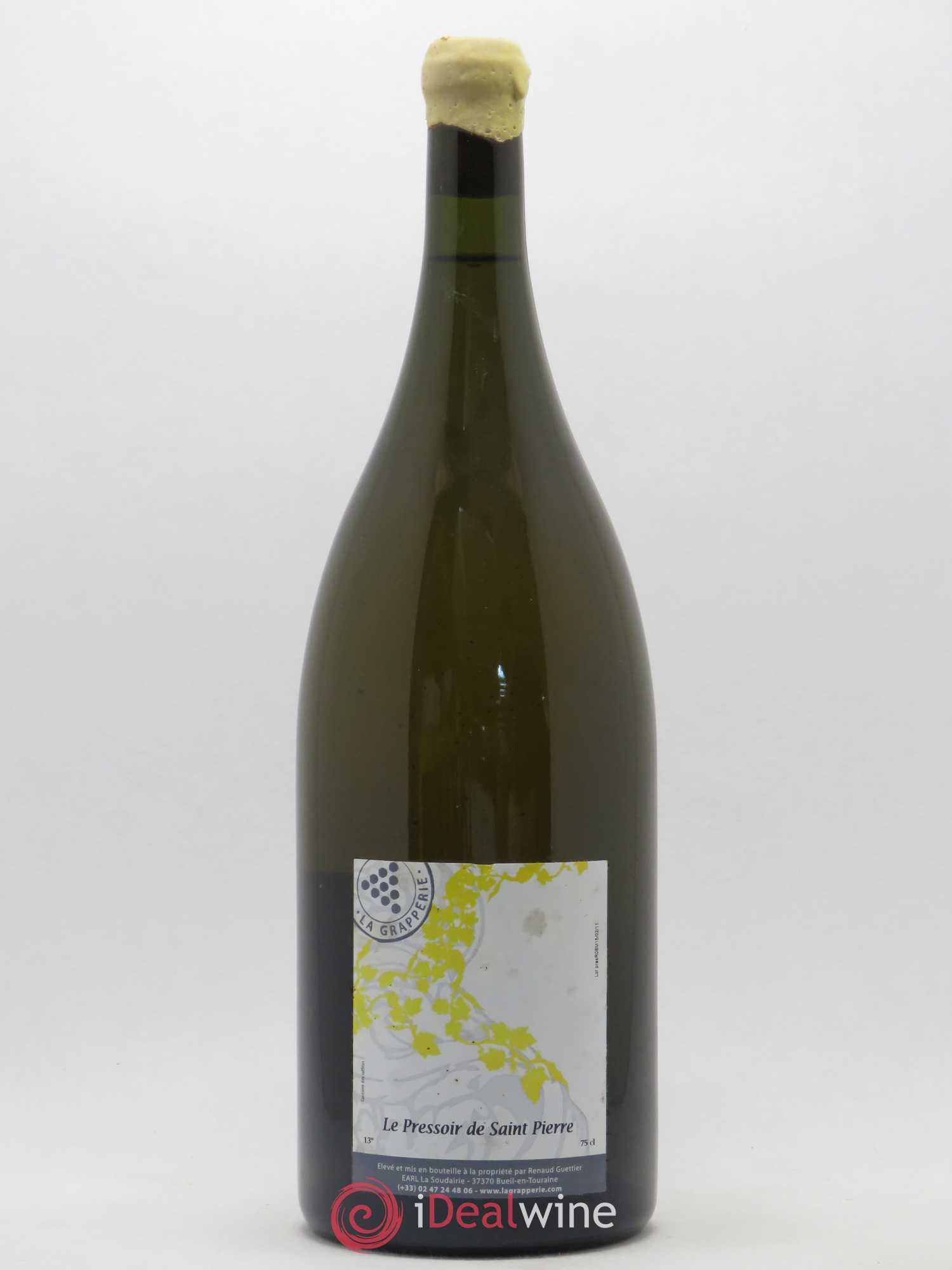 Vin de France Pressoir de Saint-Pierre La Grapperie 2008 - Lot de 1 magnum - 0