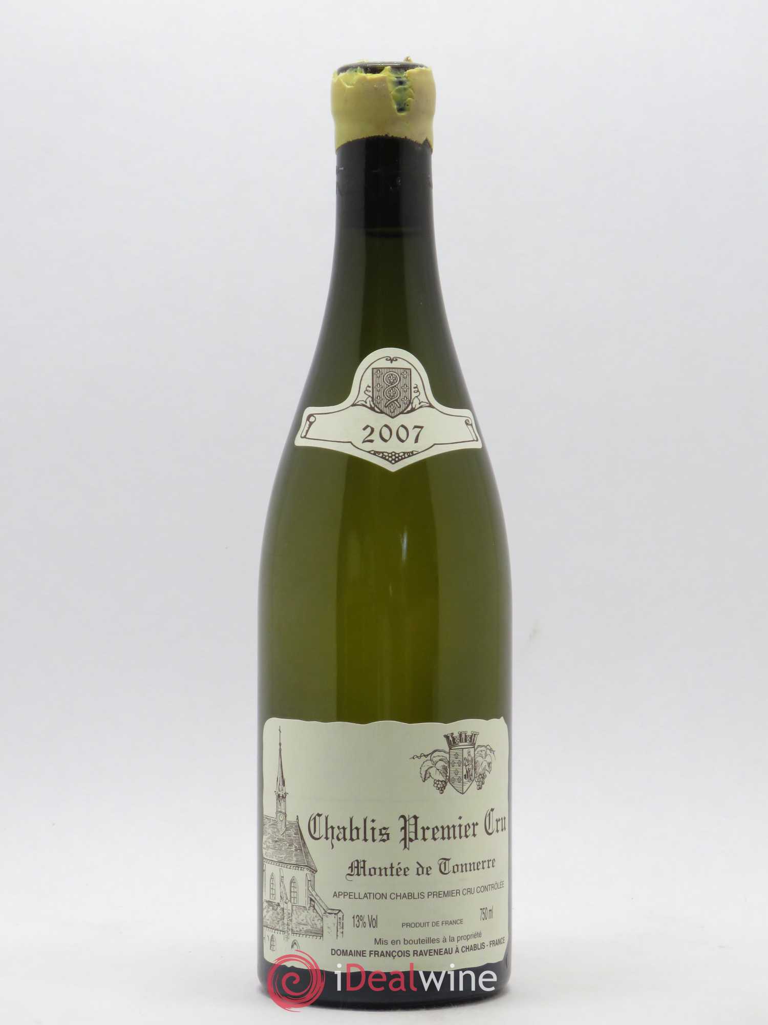 Chablis 1er Cru Montée de Tonnerre Raveneau (Domaine) 2007 - Lot de 1 bouteille - 0