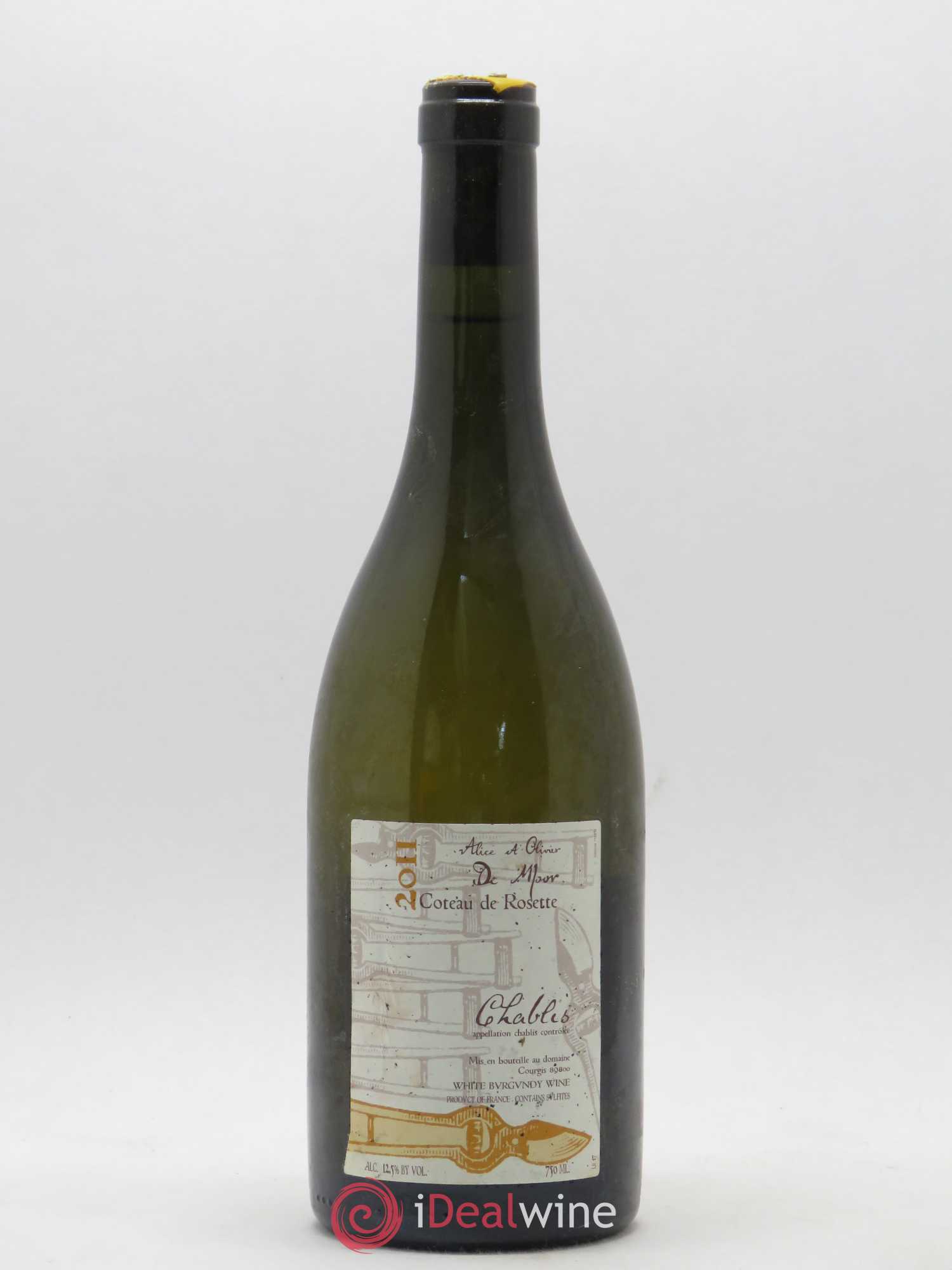 Bourgogne Chitry Alice et Olivier De Moor 2011 - Lot de 1 bouteille - 0