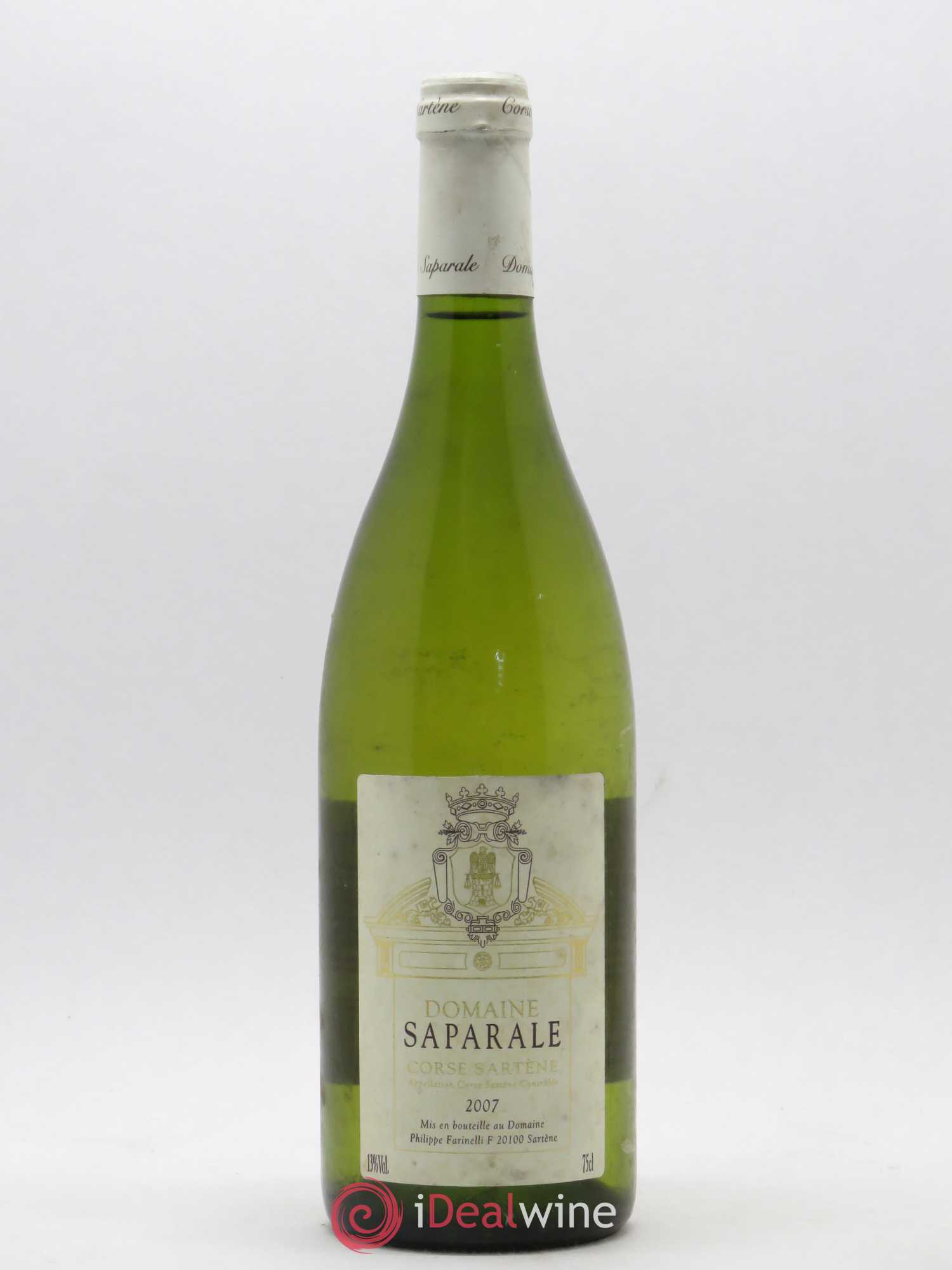 Vin de Corse Sartene Domaine Saparale 2007 - Posten von 1 Flasche - 0