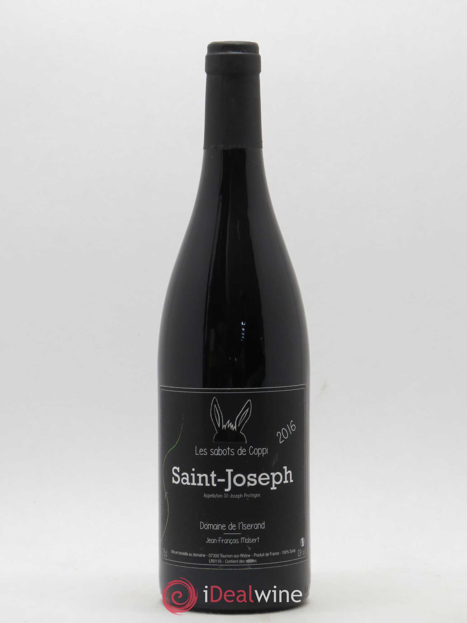 Saint-Joseph Les Sabots de Coppi Domaine de L'Iserand 2016 - Posten von 1 Flasche - 0