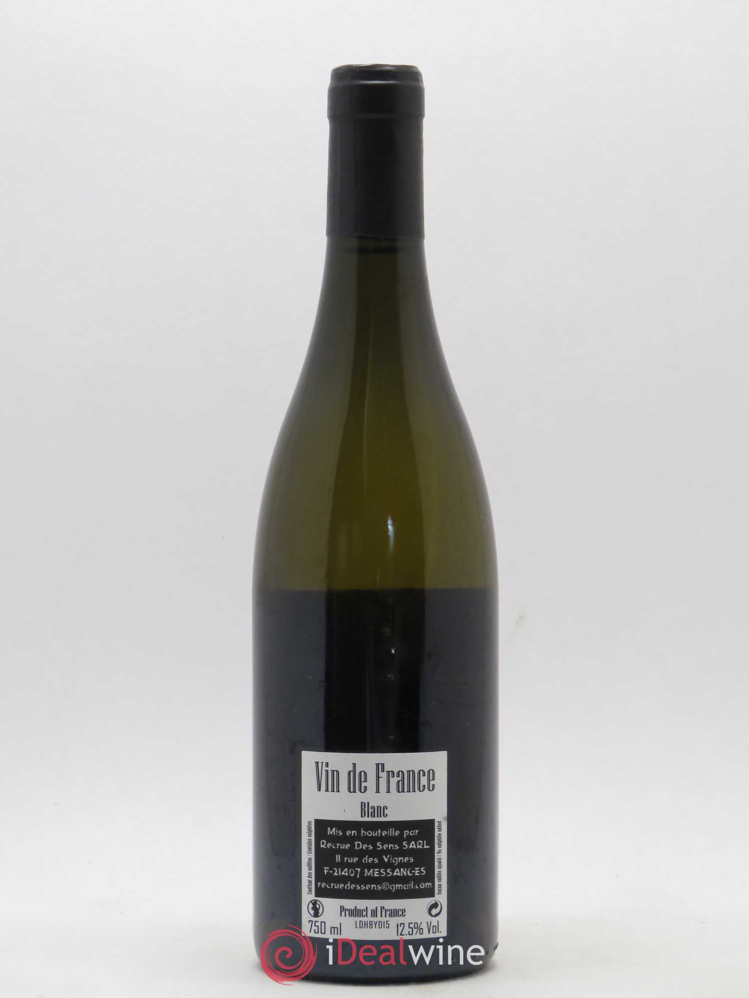 Vin de France Dames Huguettes Domaine Recrue des Sens - Yann Durieux 2015 - Lot de 1 bouteille - 1