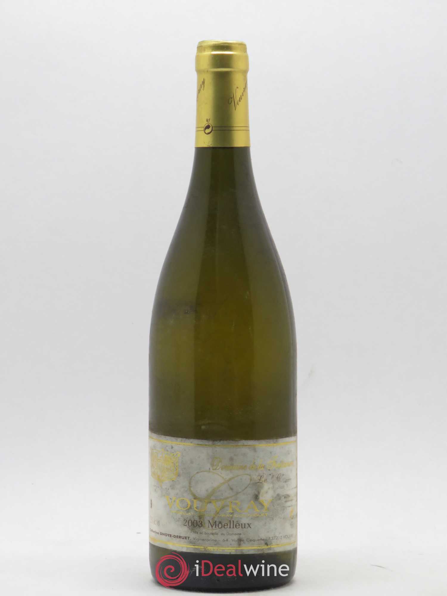 Vouvray Le C Domaine de La Fontainerie 2003 - Posten von 1 Flasche - 0